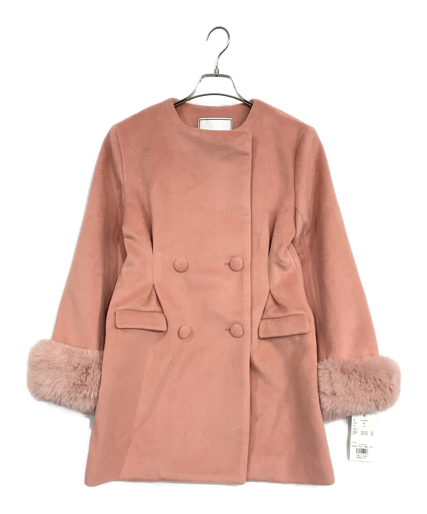 中古・古着通販】darich (ダーリッチ) タックデザインチェックコート