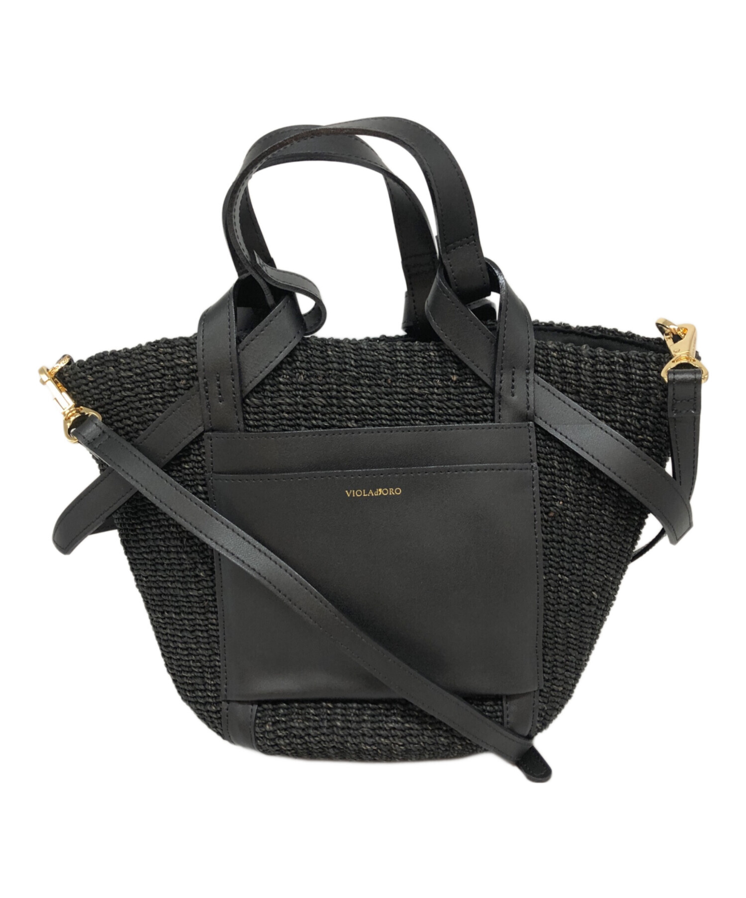 中古・古着通販】VIOLAd'ORO (ヴィオラドーロ) アバカ2WAYレザー