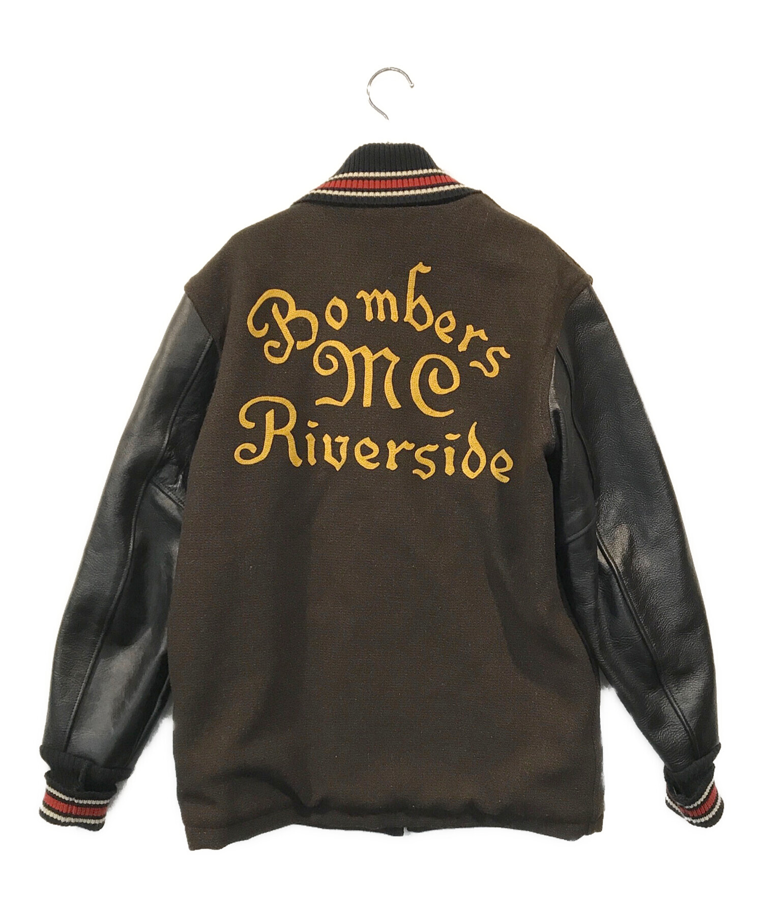 中古・古着通販】WEST RIDE (ウエストライド) スタジャン ブラウン