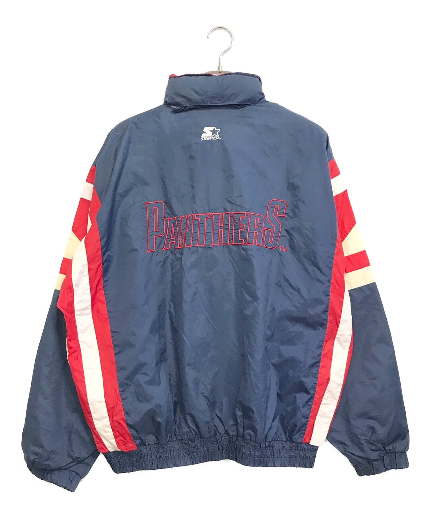 中古・古着通販】STARTER (スターター) ナイロンジャケット ネイビー