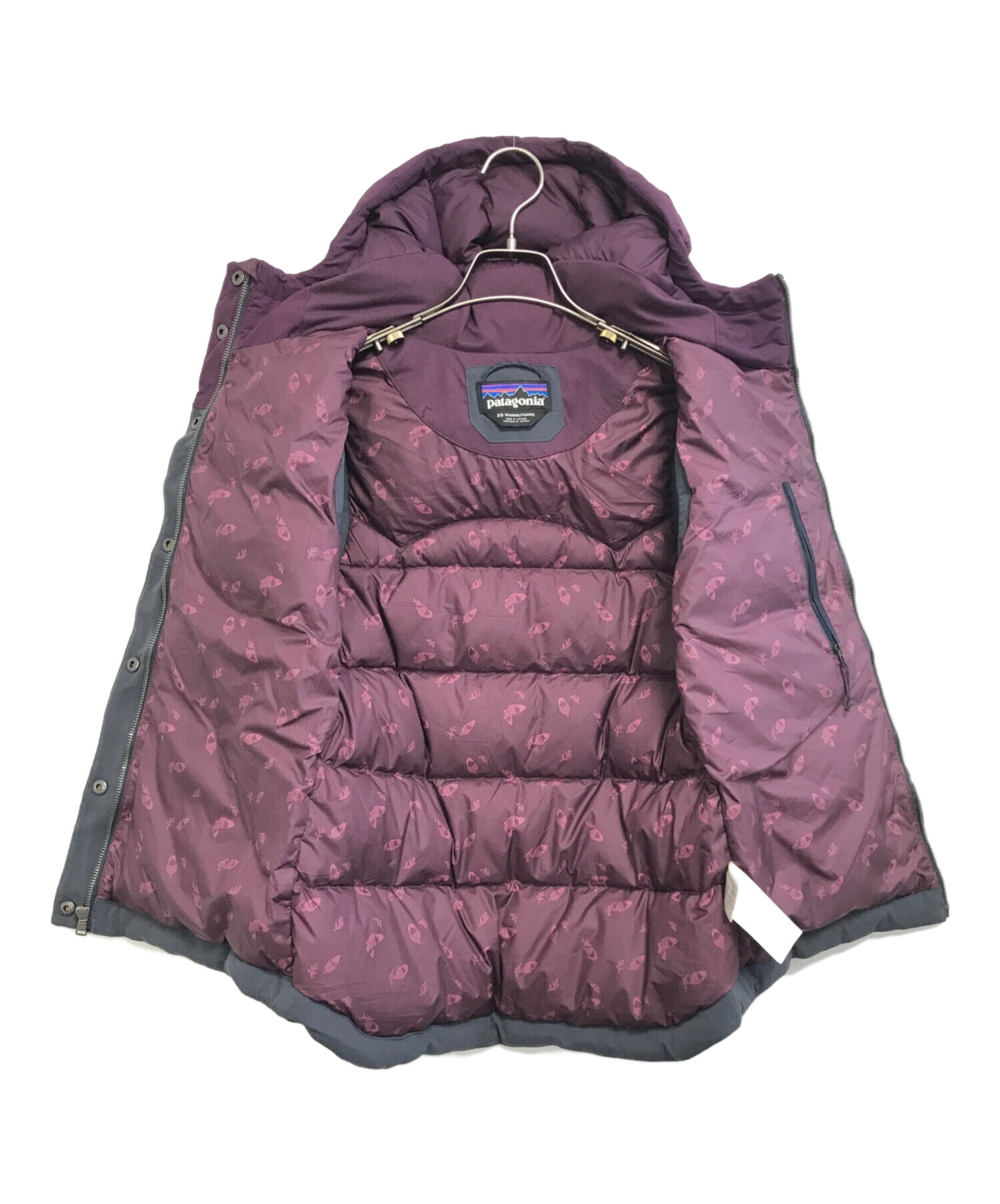 中古・古着通販】Patagonia (パタゴニア) ダウンベスト グレー サイズ