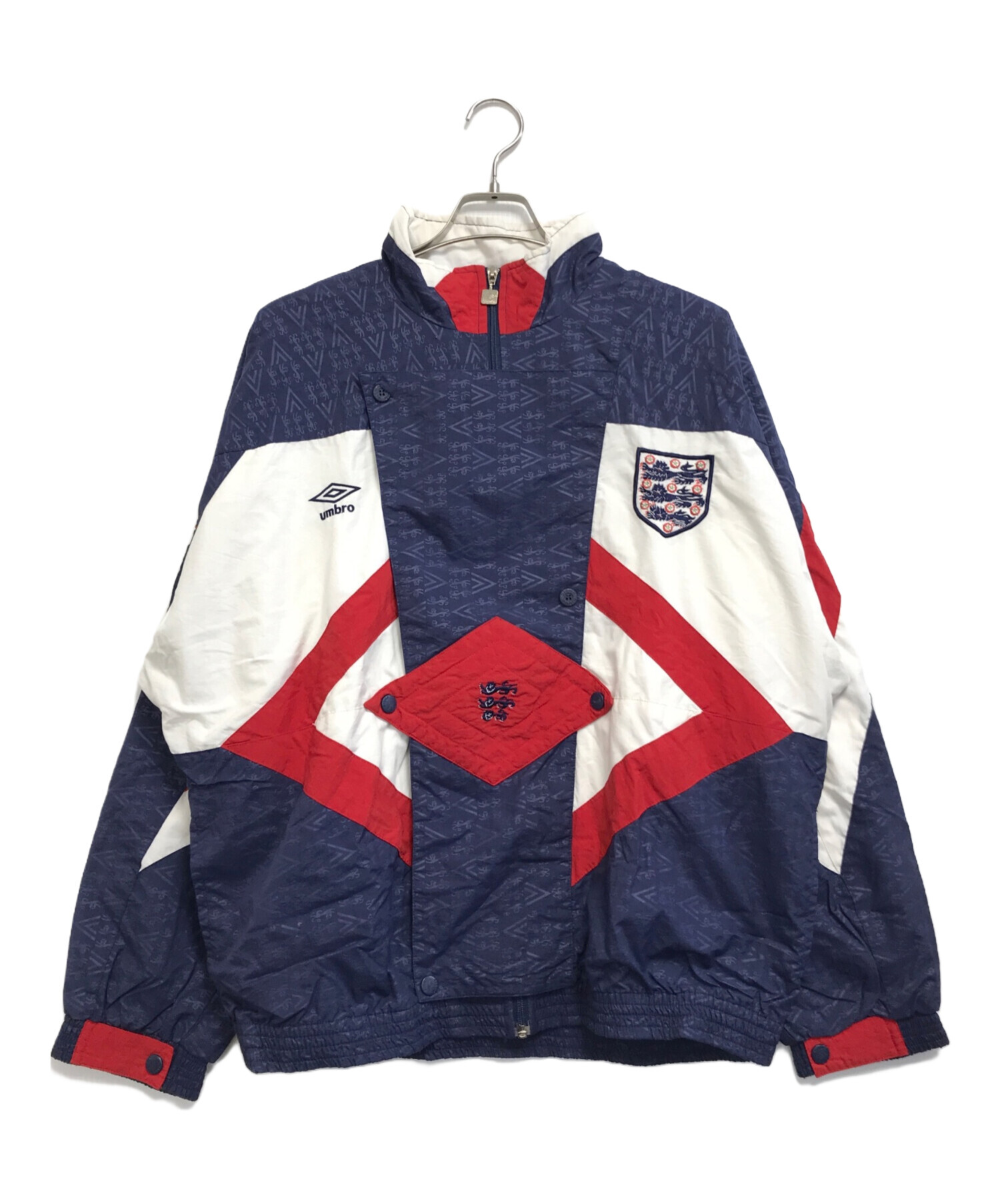 中古・古着通販】UMBRO (アンブロ) ナイロンジャケット ネイビー