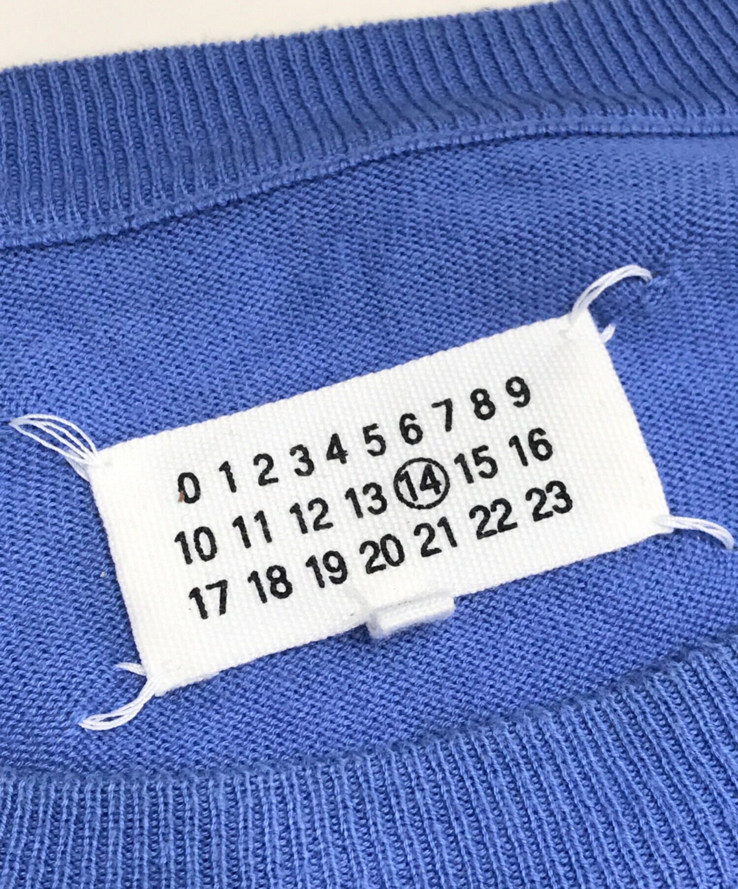 中古・古着通販】Maison Margiela (メゾンマルジェラ) ニット ブルー