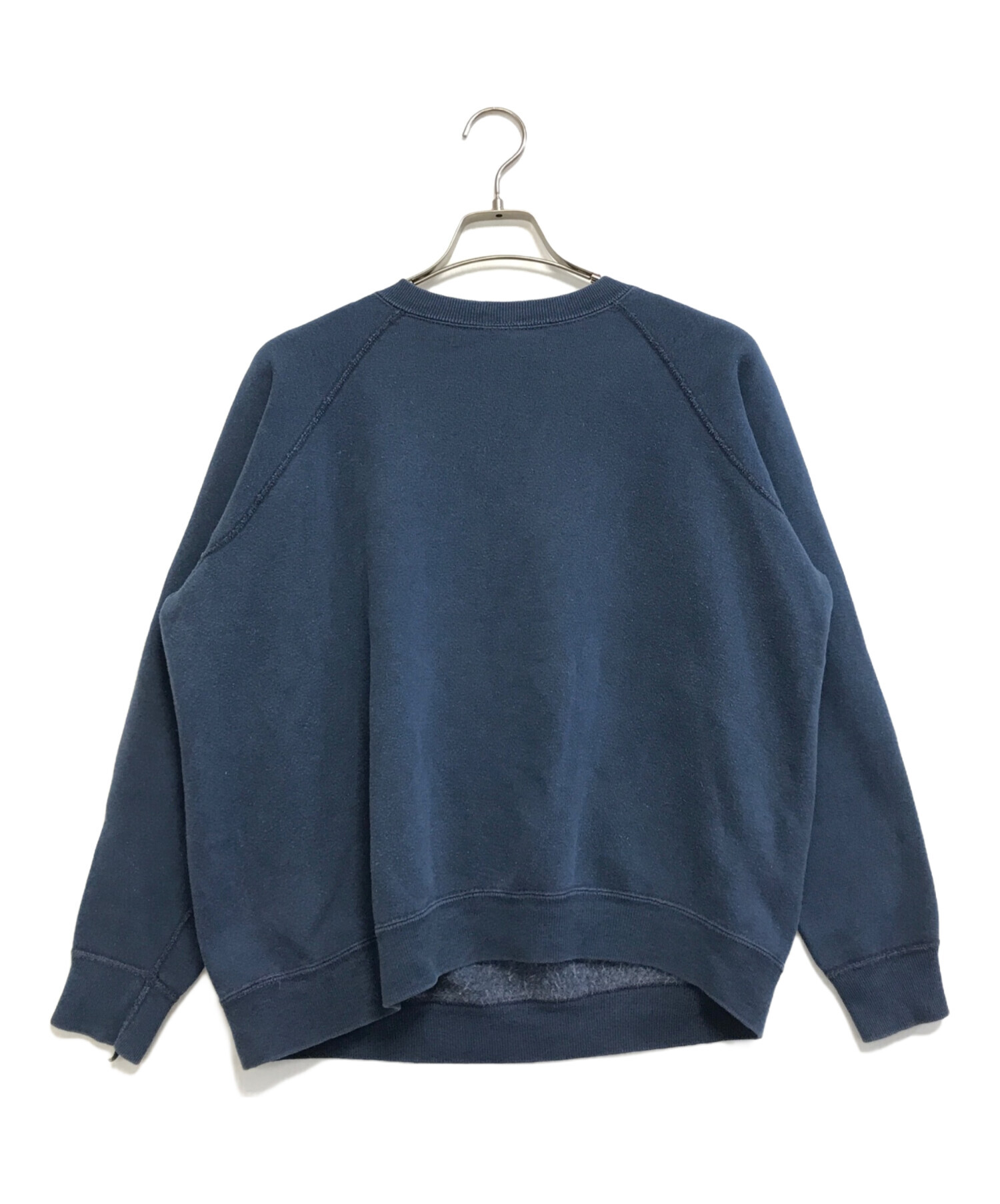 中古・古着通販】VINTAGE (ヴィンテージ) ラグランスウェット ネイビー