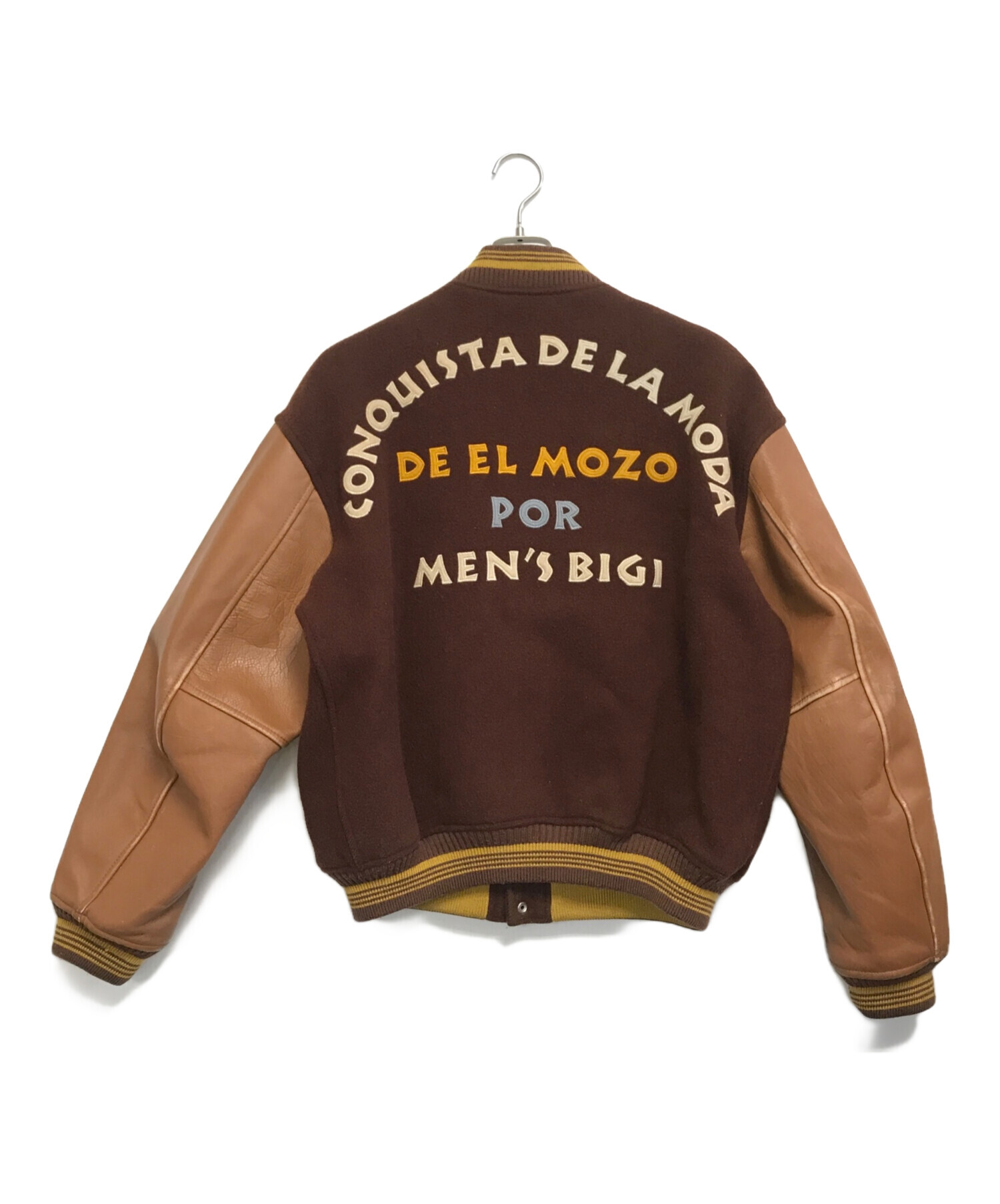 中古・古着通販】MEN'S BIGI (メンズビギ) スタジャン ブラウン サイズ