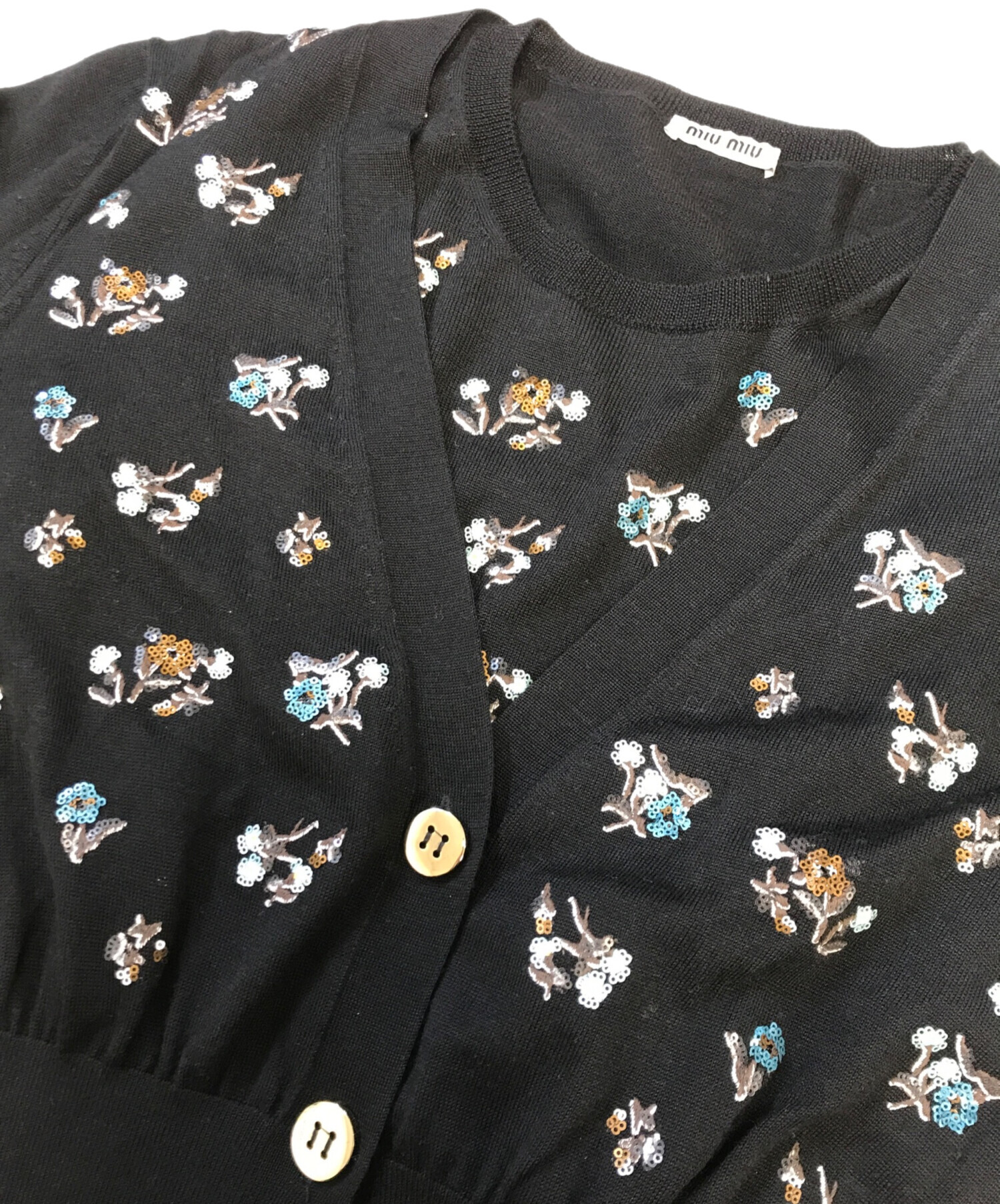 中古・古着通販】MIU MIU (ミュウミュウ) アンサンブルニット