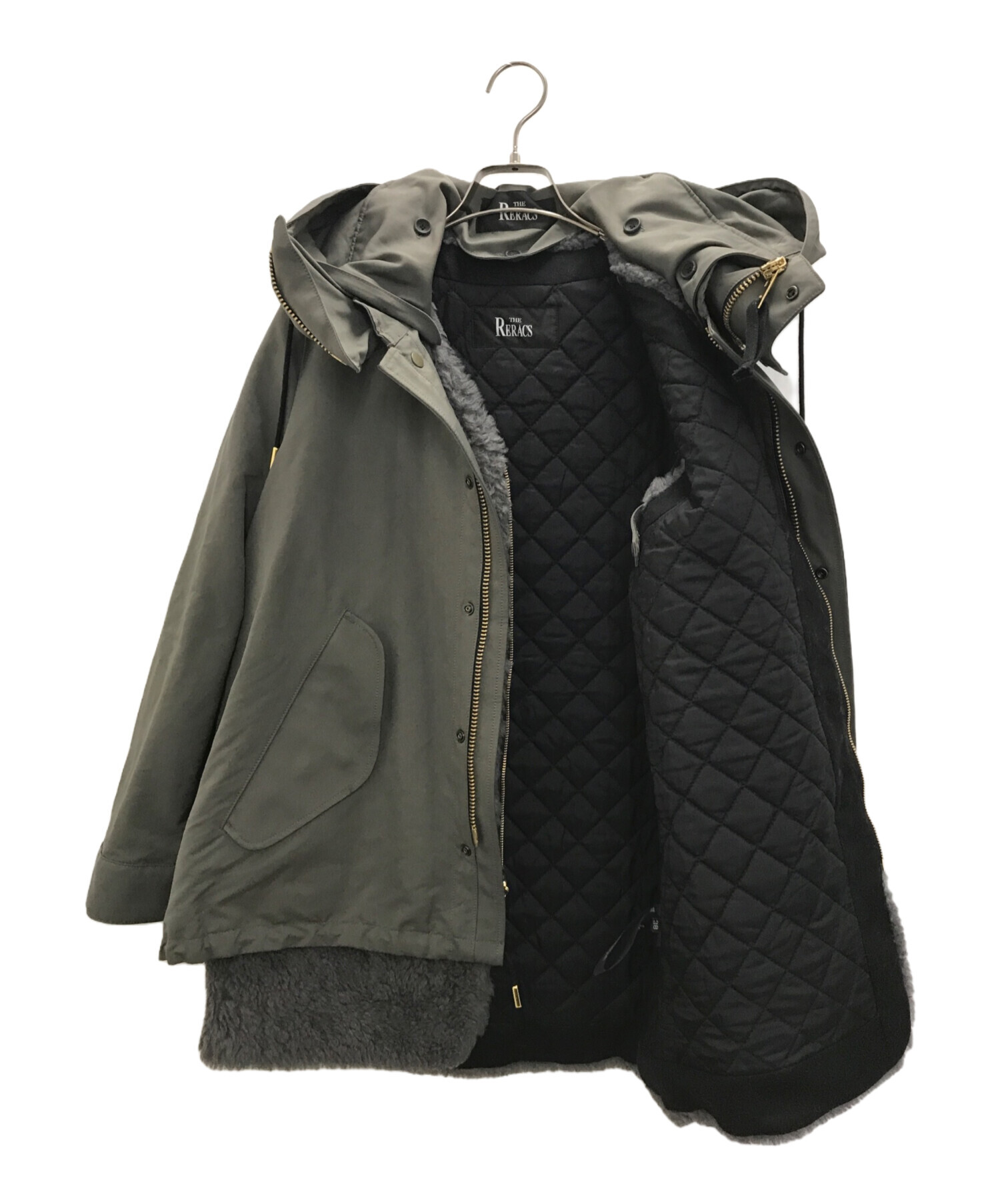 中古・古着通販】THE RERACS (ザ リラクス) ライナー付モッズコート