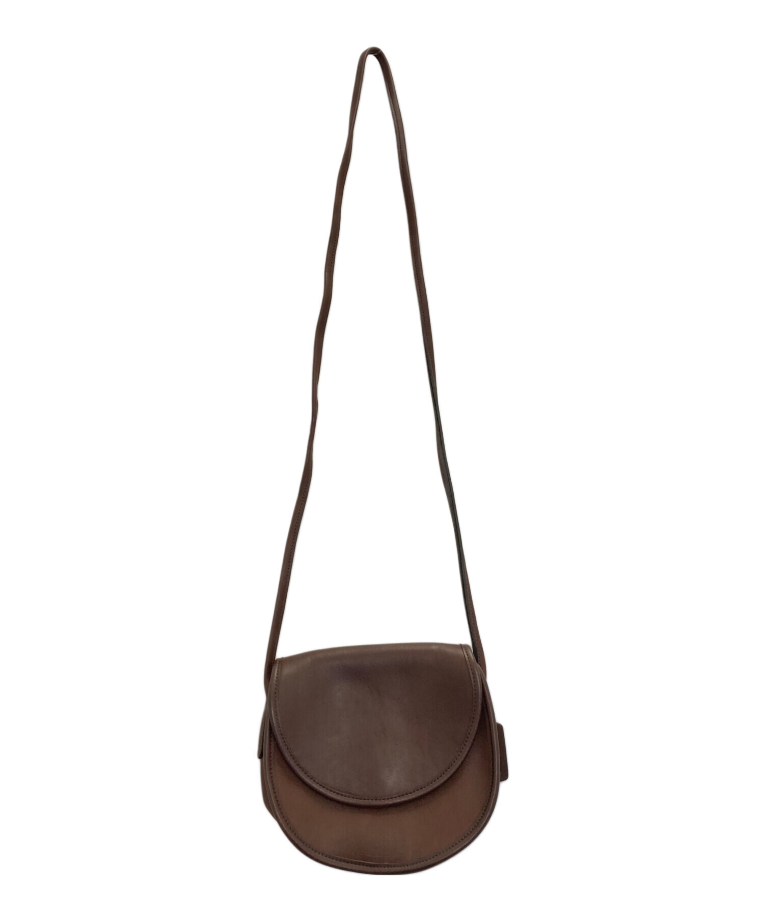 中古・古着通販】COACH (コーチ) クラブタンレザーショルダーバッグ