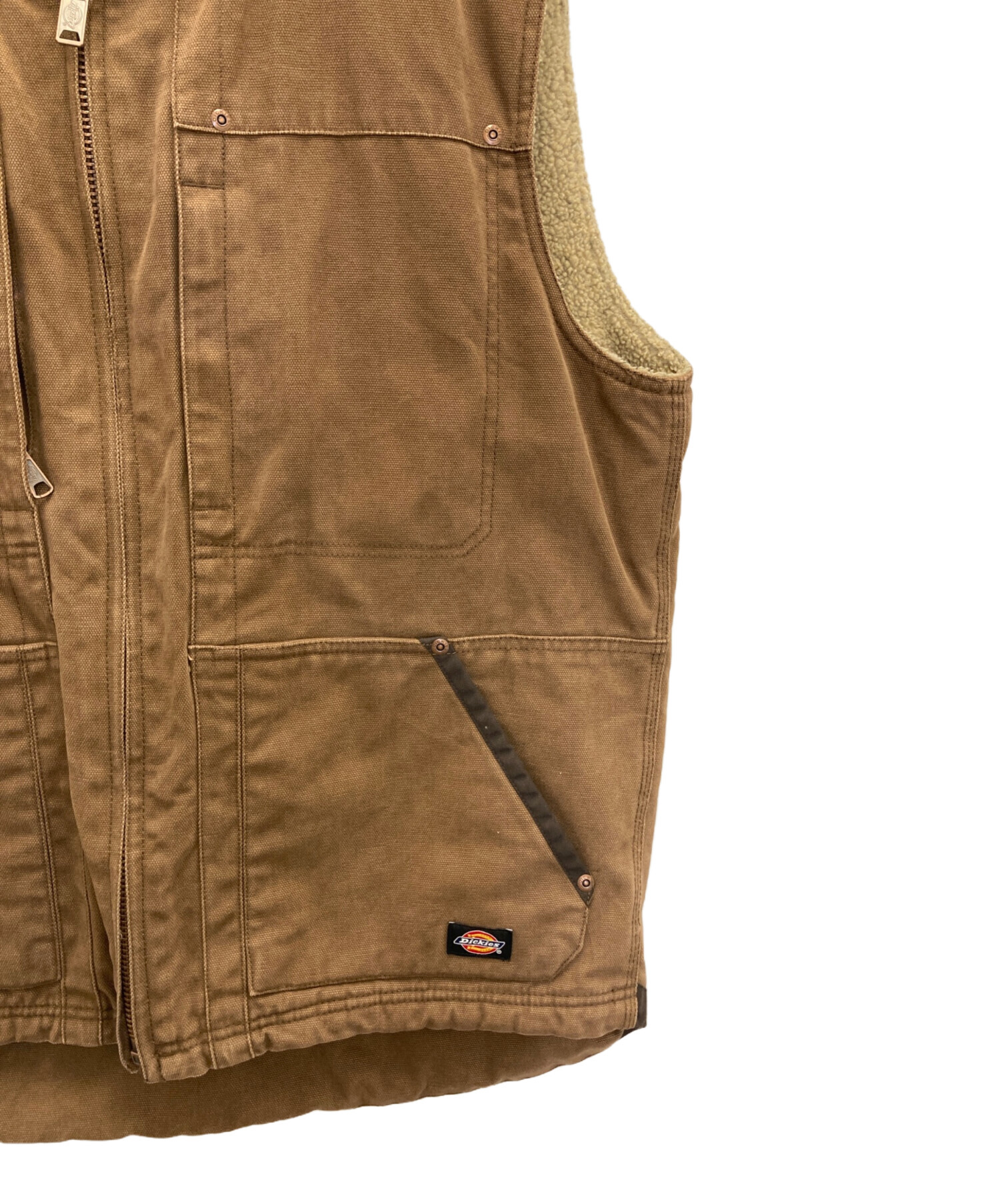 中古・古着通販】Dickies (ディッキーズ) ダック地ワークベスト