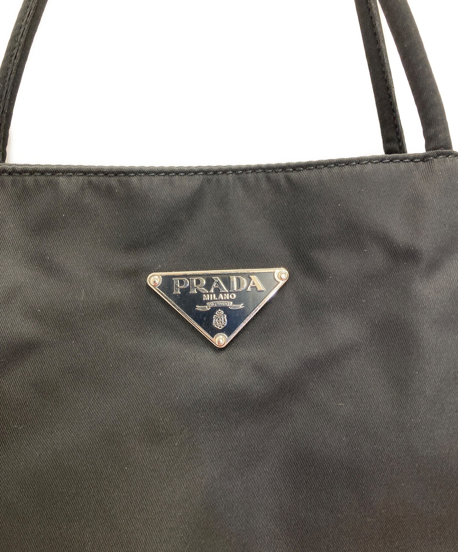 中古・古着通販】PRADA (プラダ) 三角ロゴナイロントートバッグ