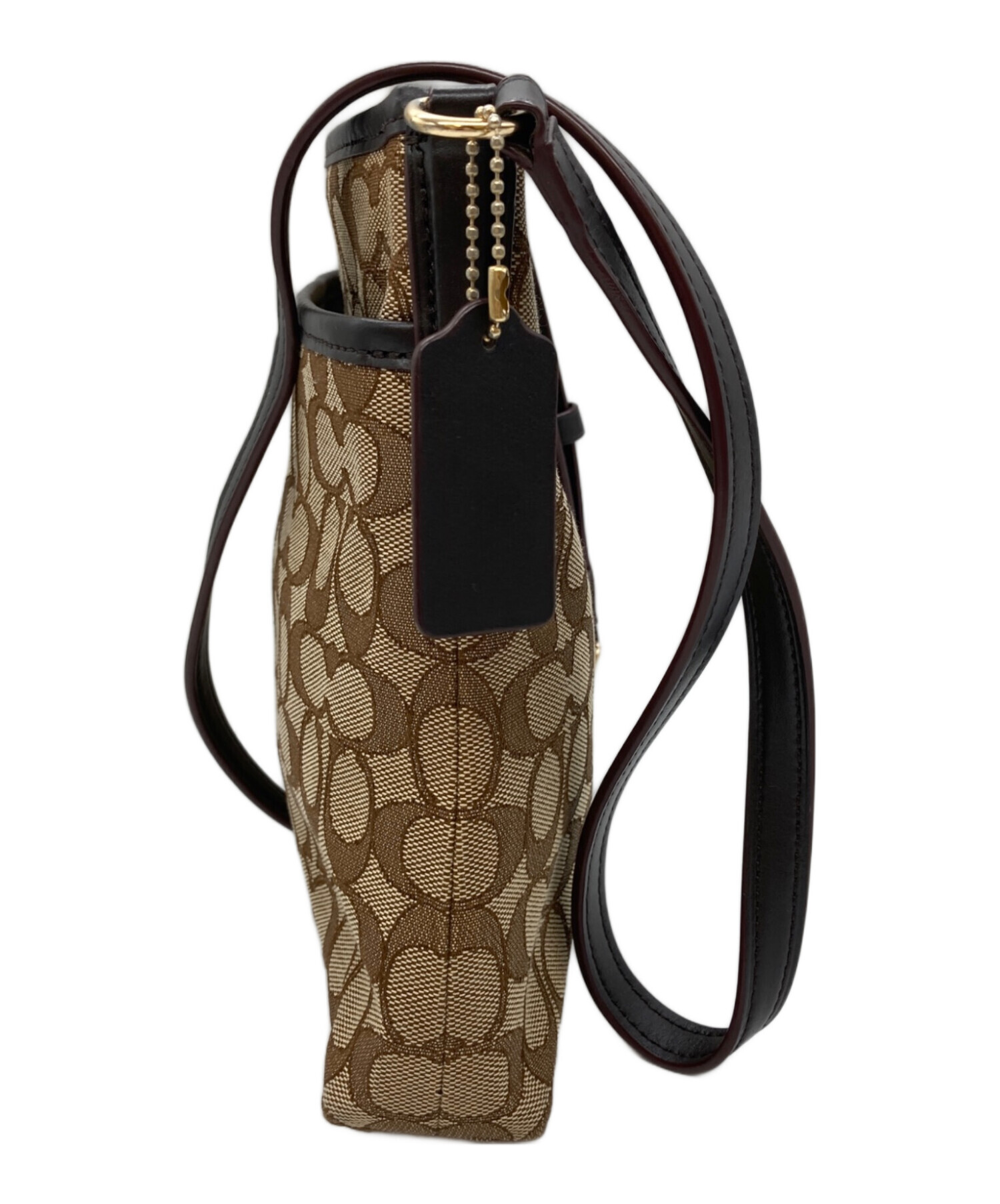 未使用級】COACH コーチ ダークブラウン ショルダーバッグ