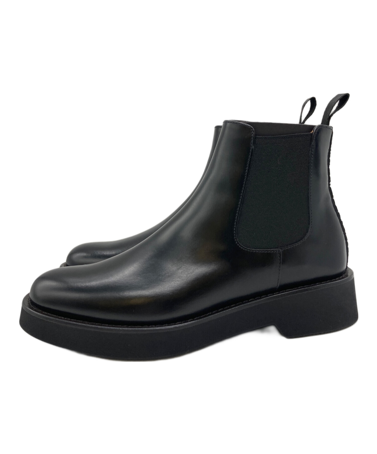 中古・古着通販】CHURCH'S (チャーチ) サイドゴアブーツ ブラック