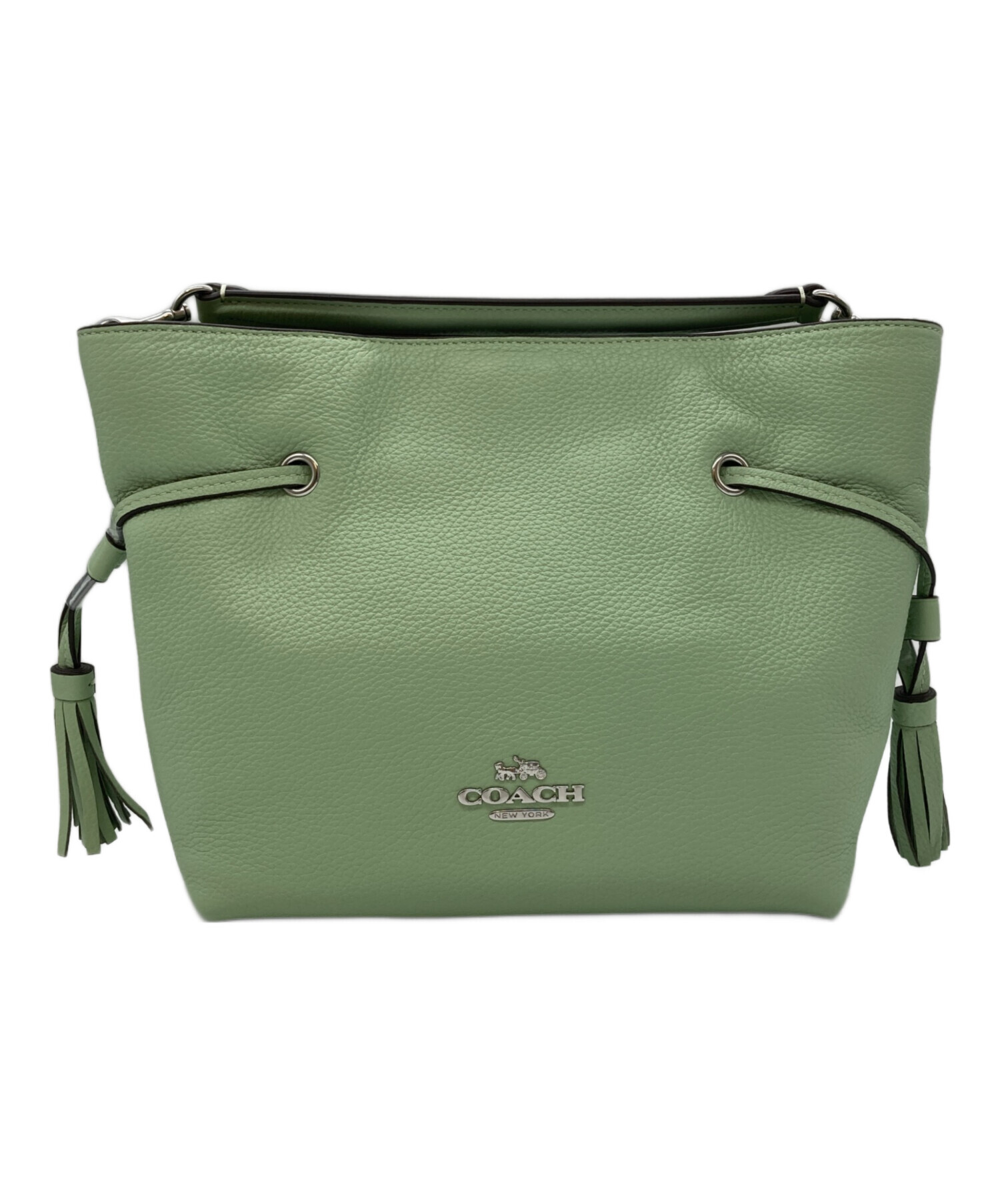 中古・古着通販】COACH (コーチ) アンディ クロスボディ グリーン