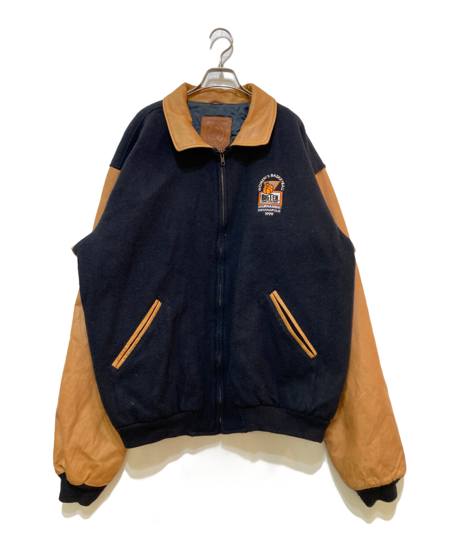 中古・古着通販】Golden Bear (ゴールデンベア) スタジャン ブラック