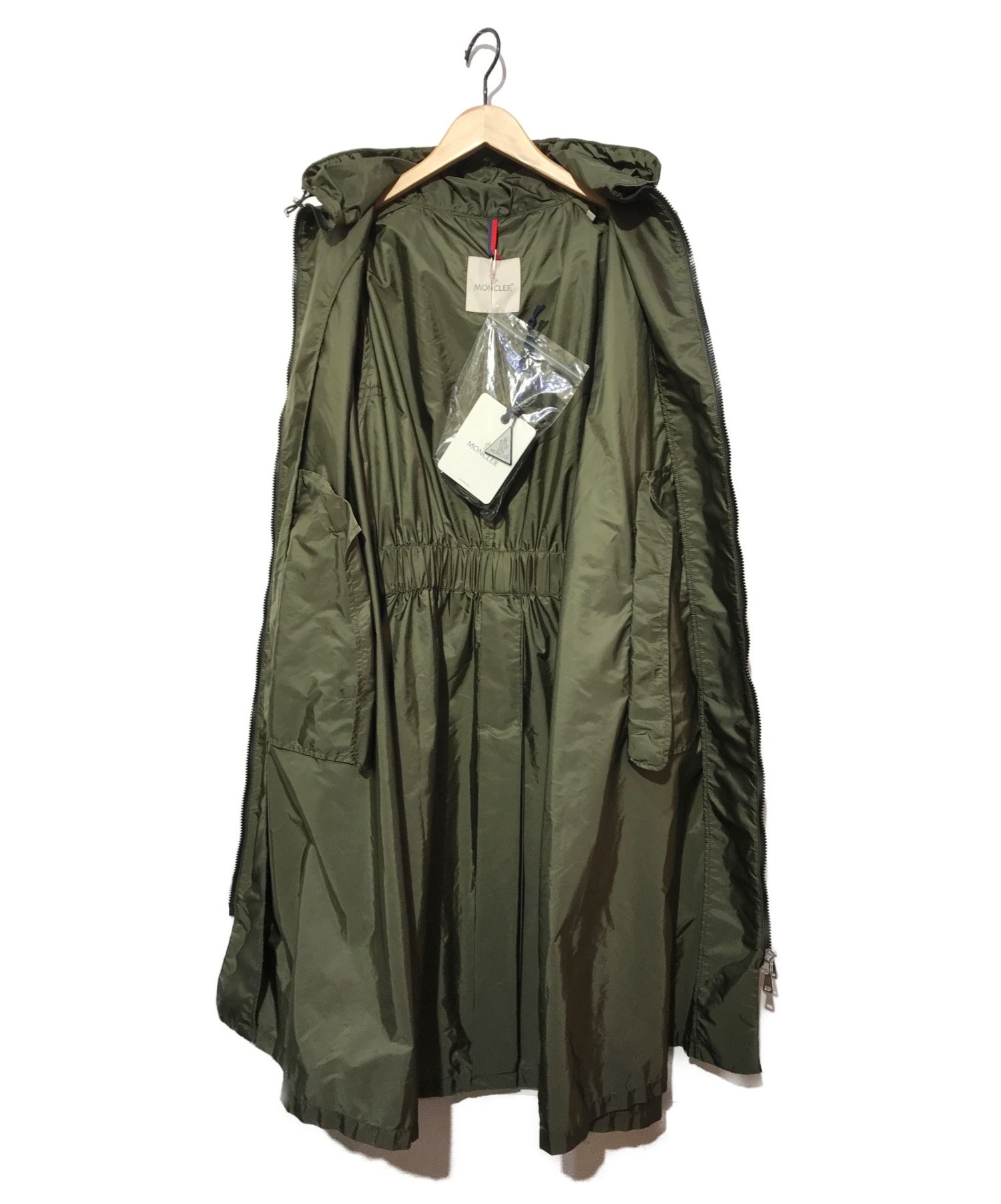 中古・古着通販】MONCLER (モンクレール) ロングモッズコート