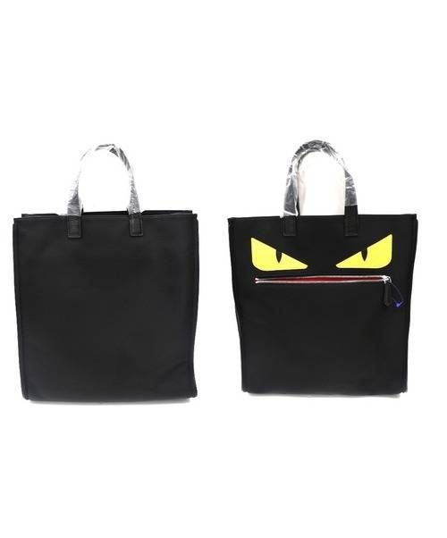 中古・古着通販】FENDI (フェンディ) モンスタートートバッグ ブラック