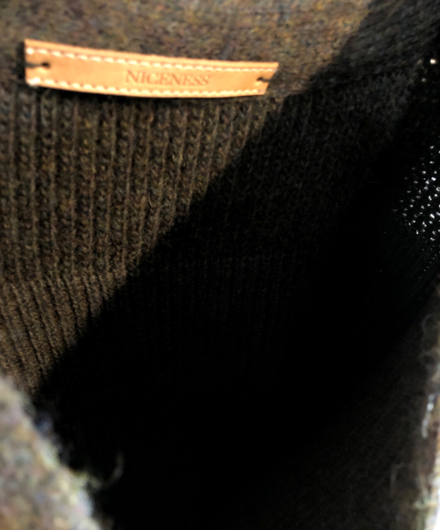 中古・古着通販】NICENESS (ナイスネス) GOLDBLUM／ウールアルパカ