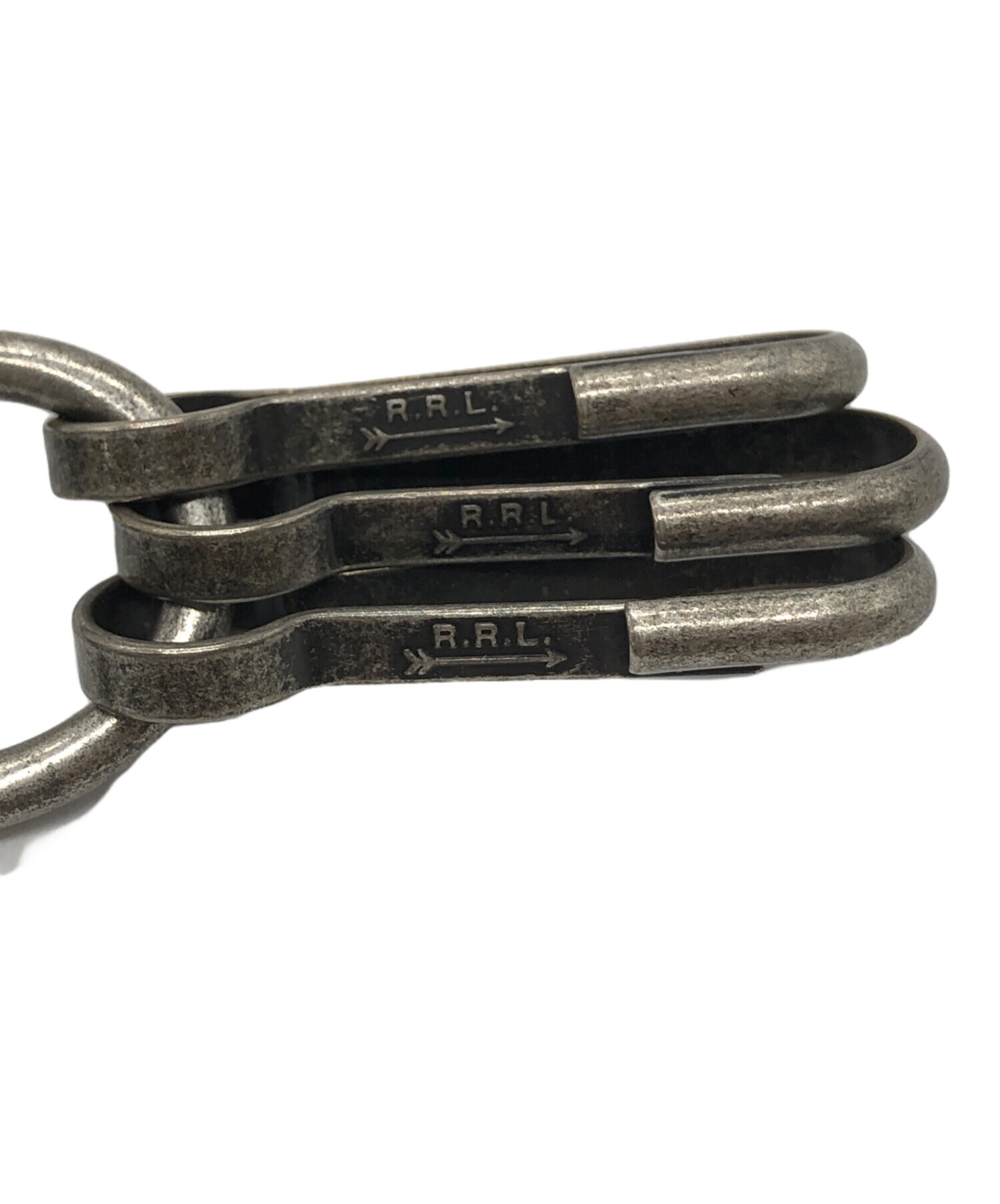 中古・古着通販】RRL (ダブルアールエル) ツールドレザー キーフォブ