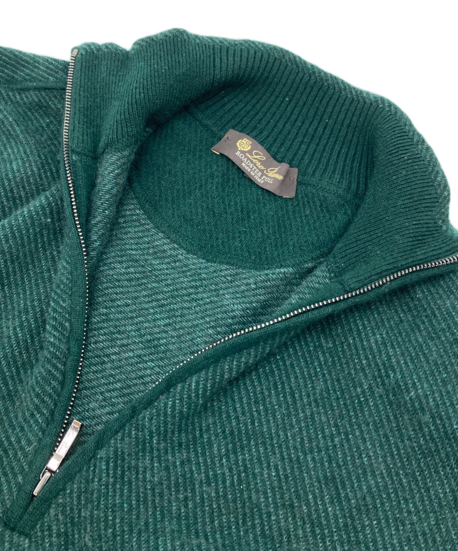 中古・古着通販】LORO PIANA (ロロピアーナ) カシミヤハーフジップ