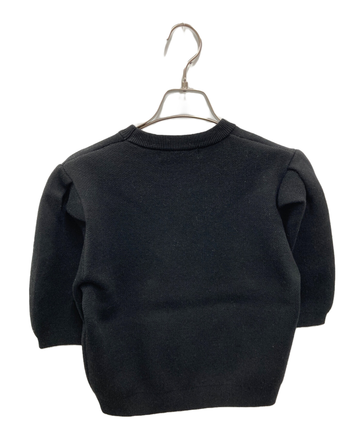 中古・古着通販】sheller (シェリエ) half sleeve stitch knit tops