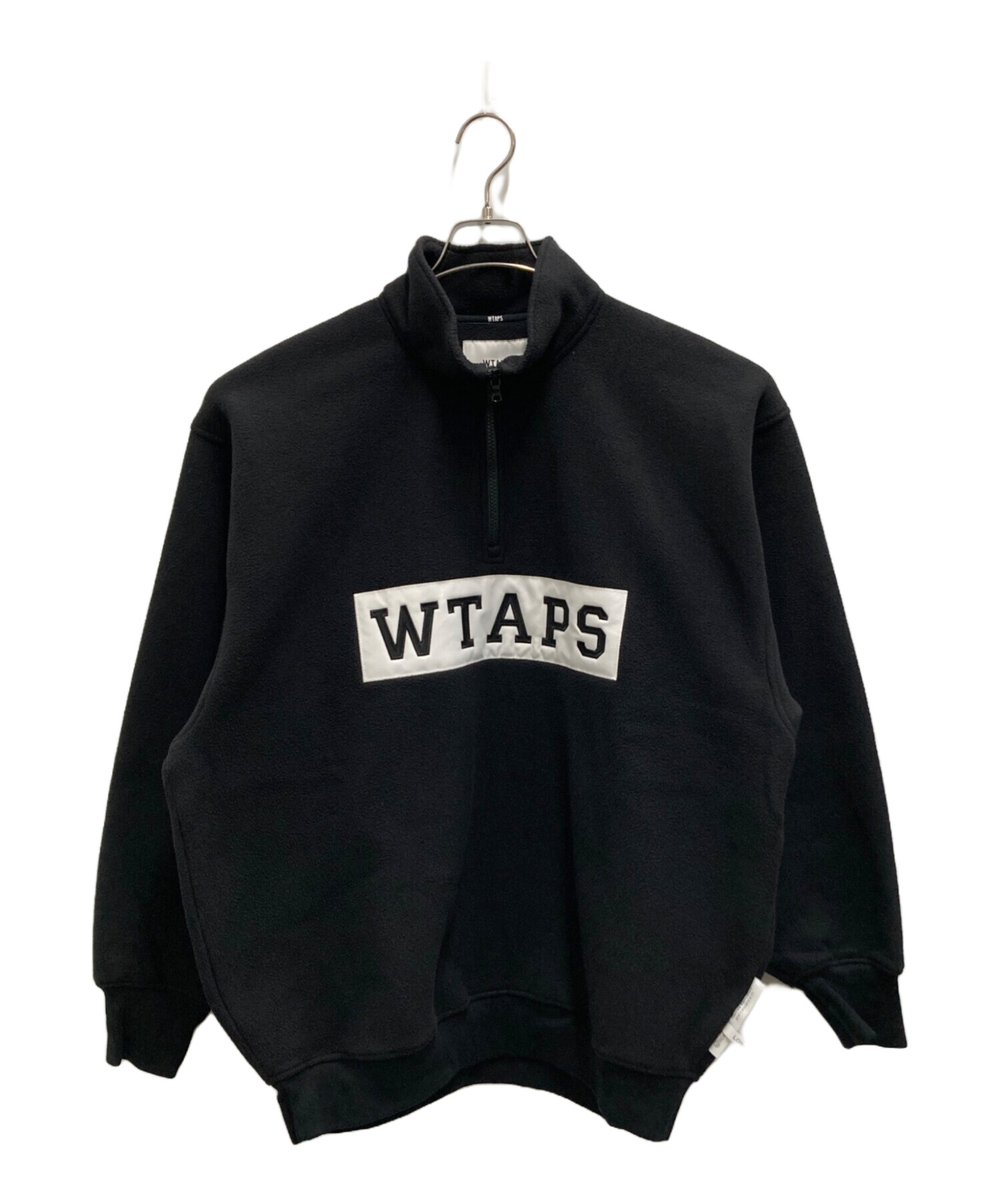 中古・古着通販】WTAPS (ダブルタップス) ハーフジップスウェット