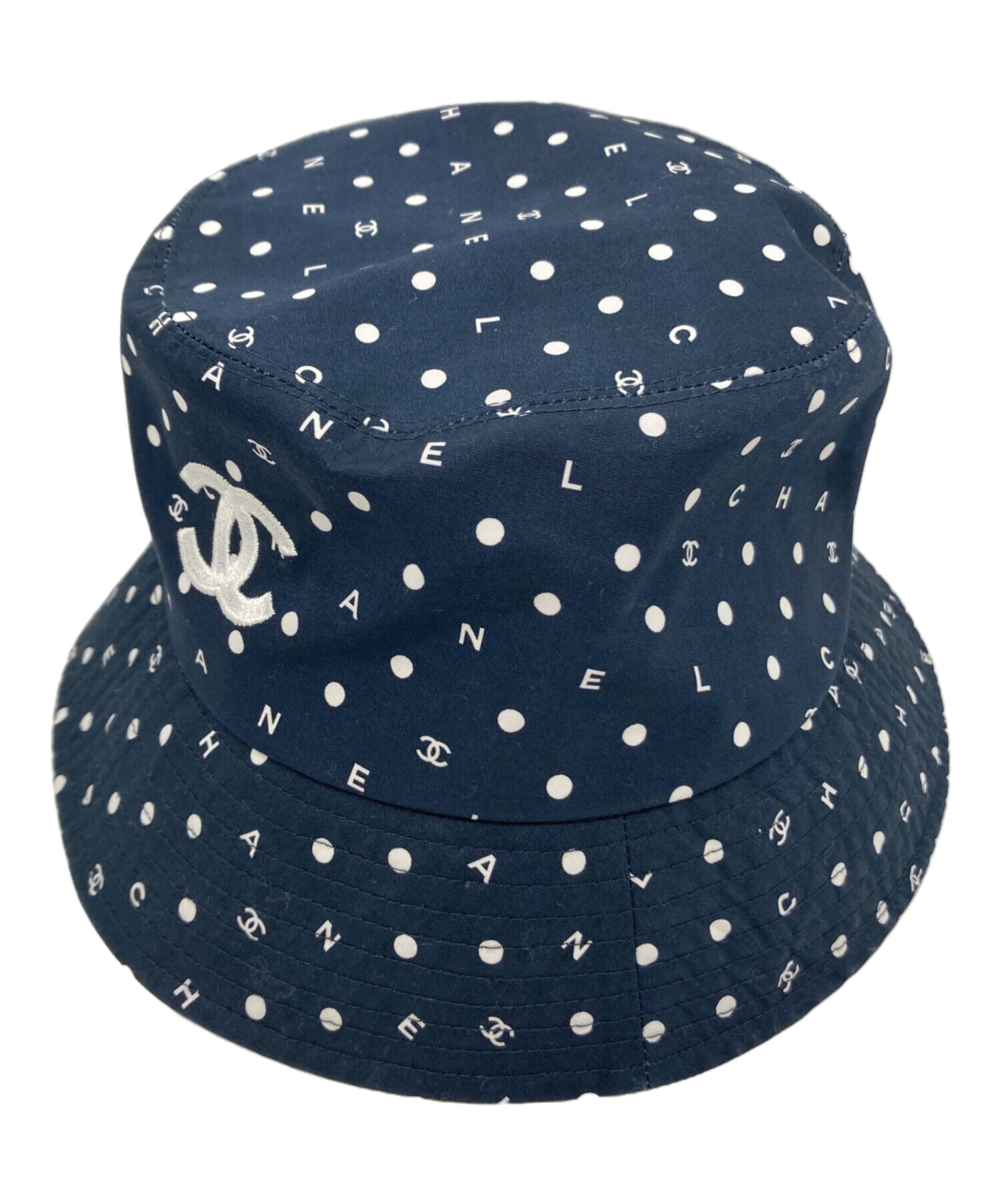 中古・古着通販】CHANEL (シャネル) ココマーク総柄バケットハット