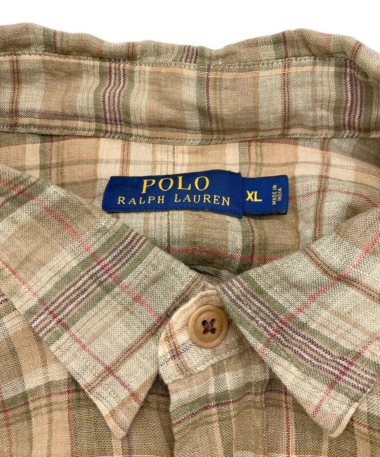 中古・古着通販】POLO RALPH LAUREN (ポロ・ラルフローレン) リネン