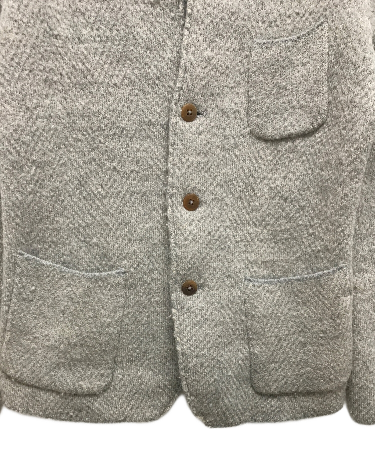 中古・古着通販】45R (フォーティーファイブアール) ウール縮絨ニット