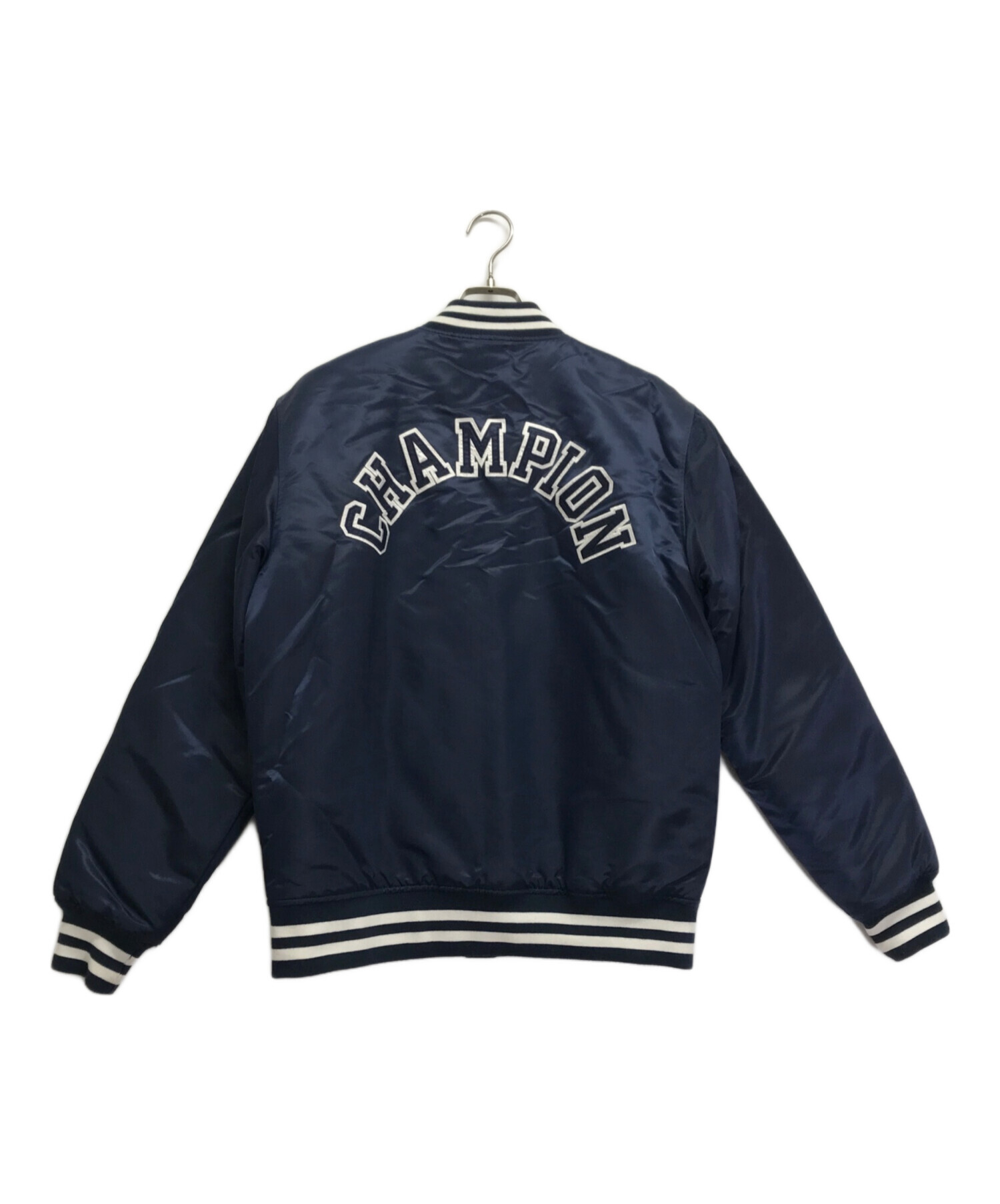 中古・古着通販】Champion (チャンピオン) ビッグCリブスタジャン