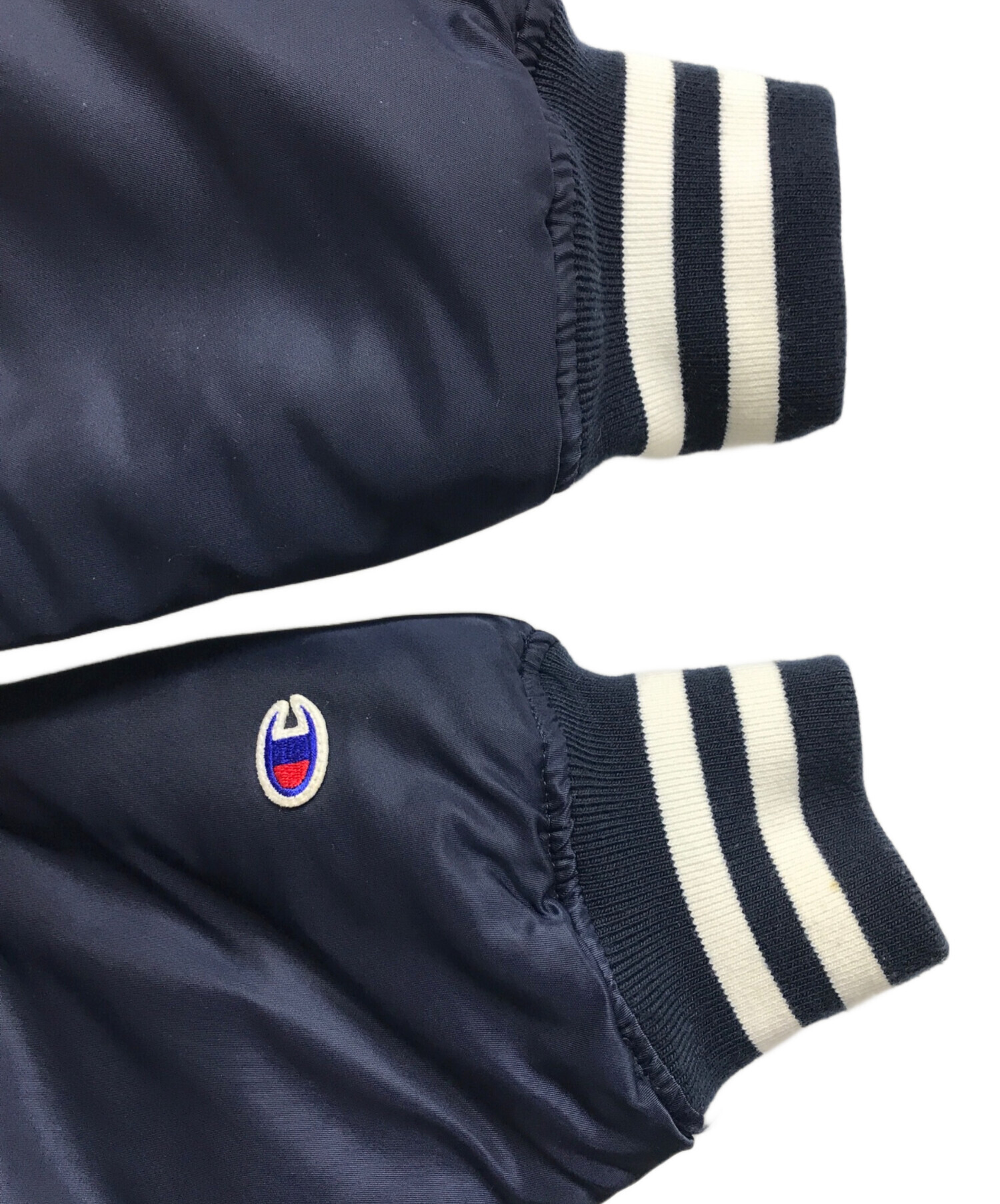 中古・古着通販】Champion (チャンピオン) ビッグCリブスタジャン