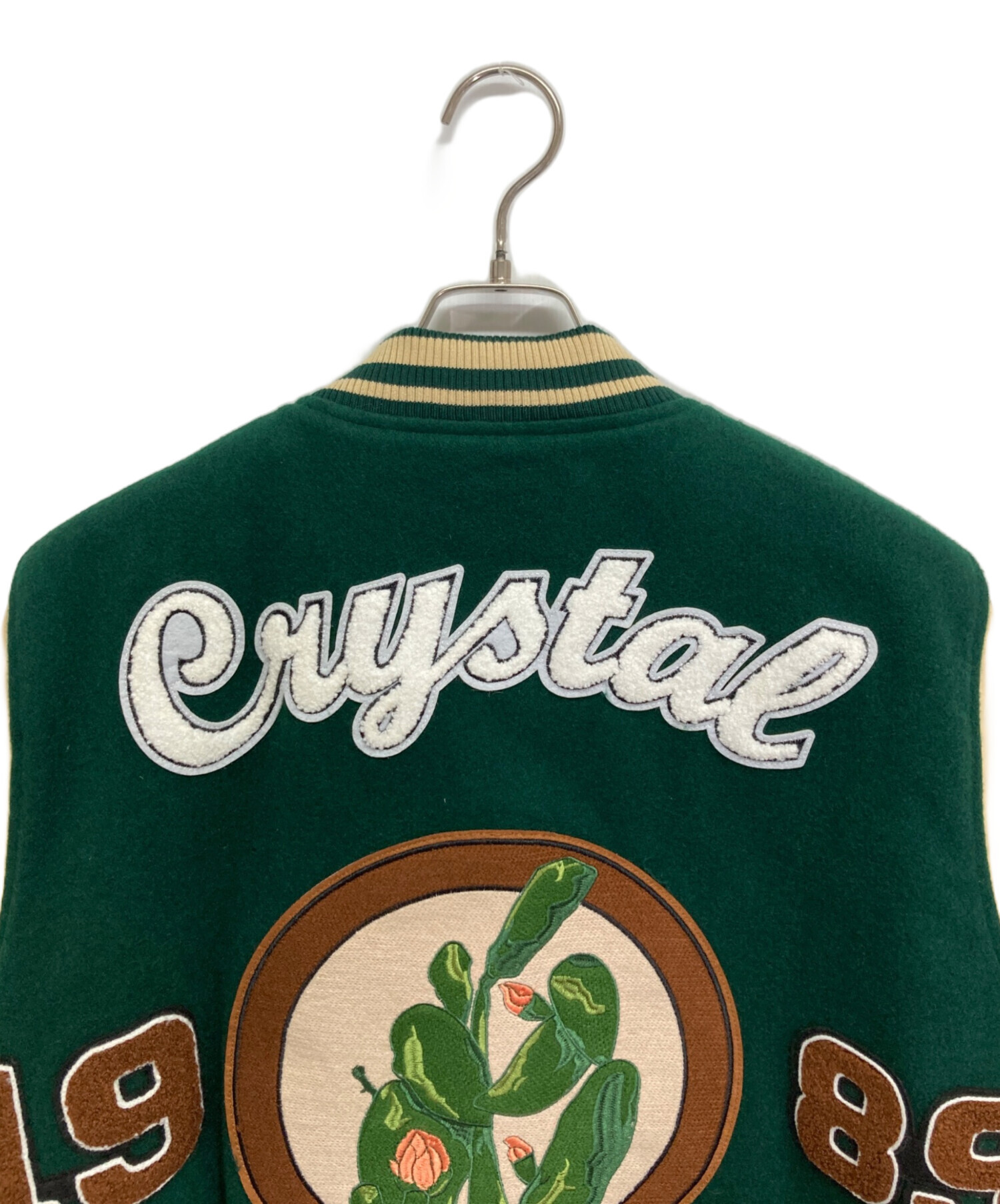 中古・古着通販】ZARA (ザラ) スタジャン グリーン サイズ:S｜ブランド