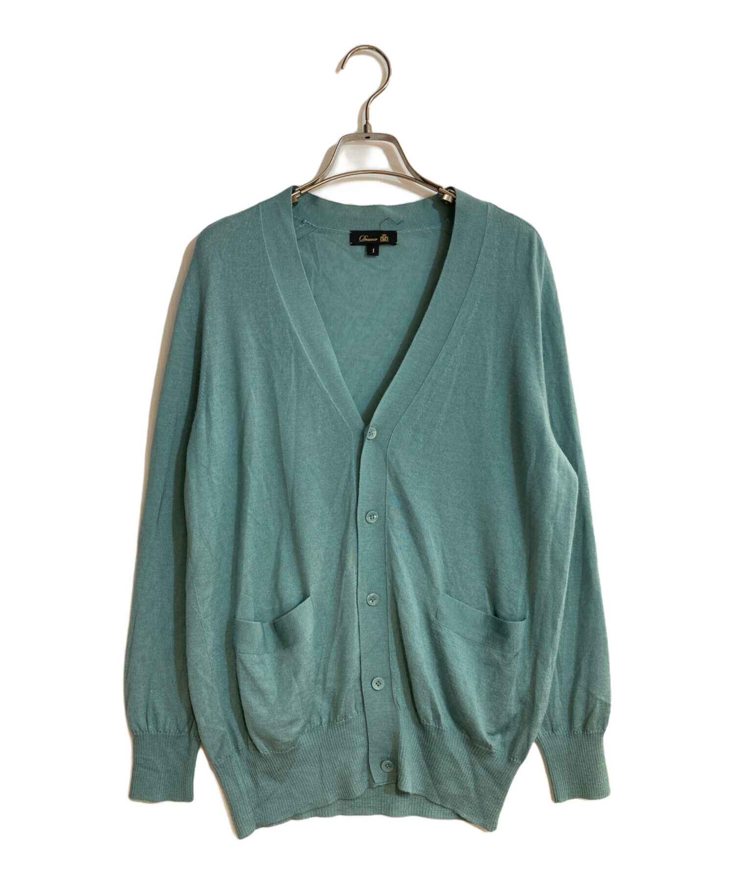 中古・古着通販】DRAWER (ドゥロワー) 18GカシミヤシルクVネック