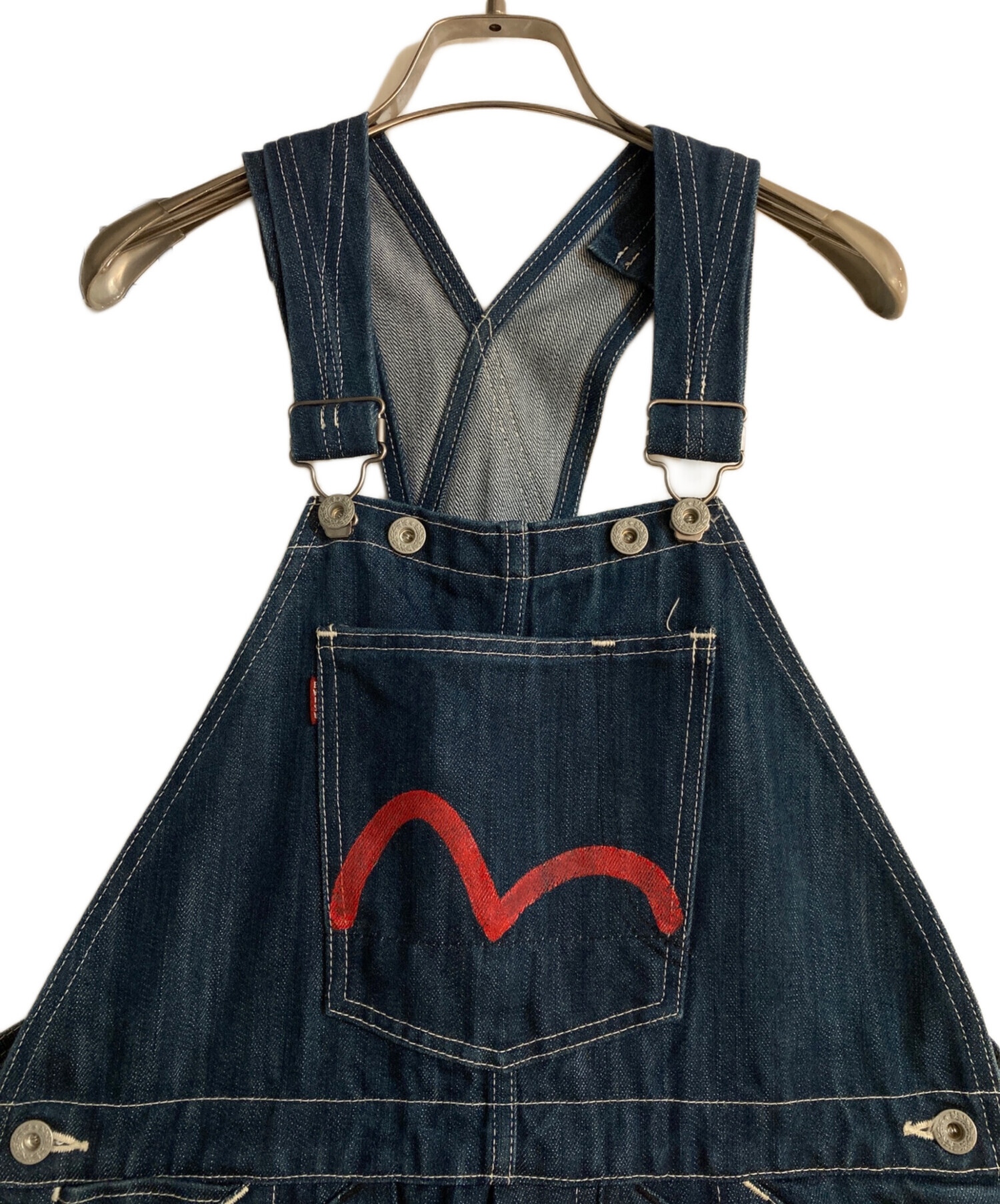 中古・古着通販】EVISU (エヴィス) 赤カモメデニムダブルニー