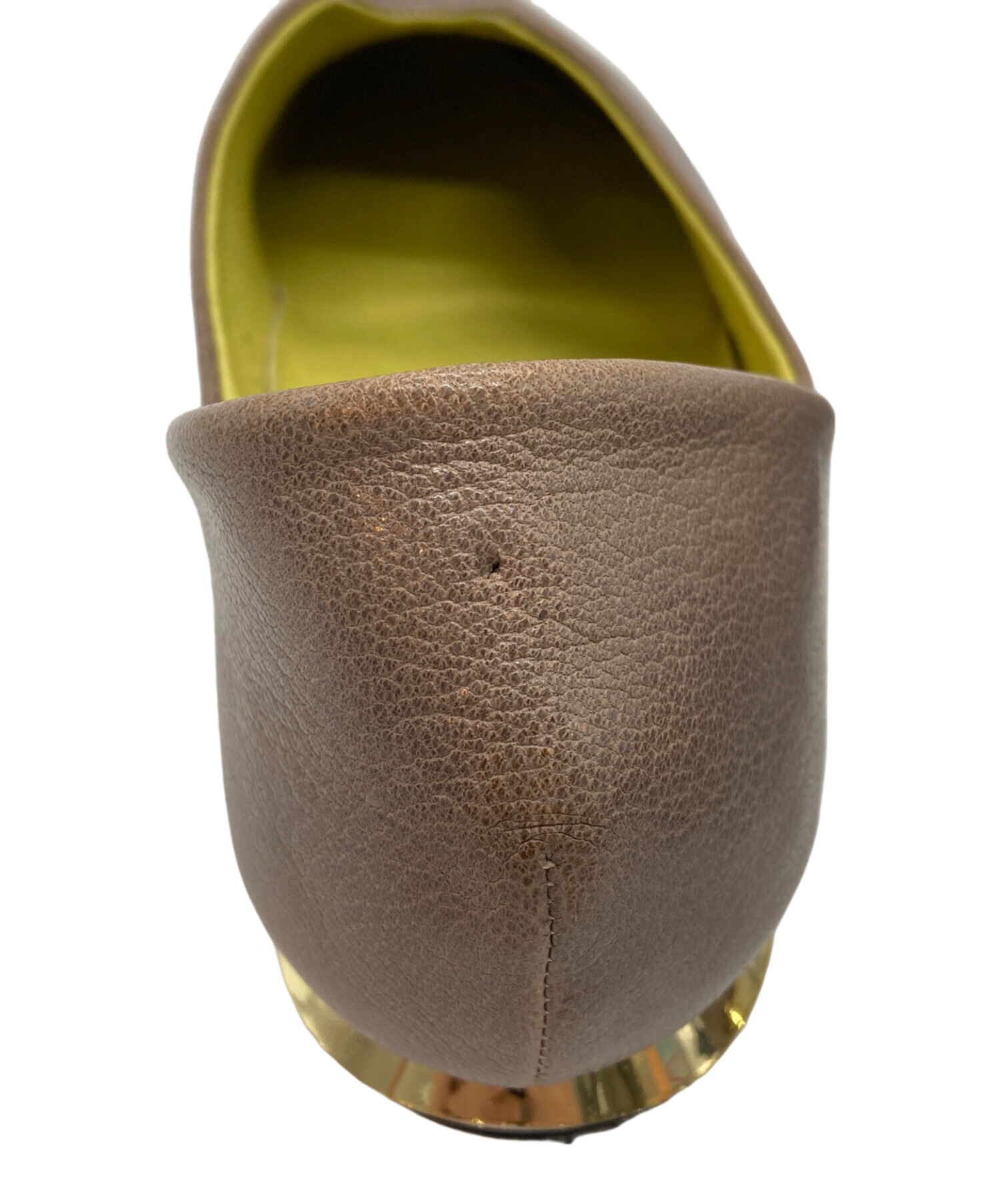 中古・古着通販】MANA (マナ) ふかふかバブーシュ ブラウン サイズ:35