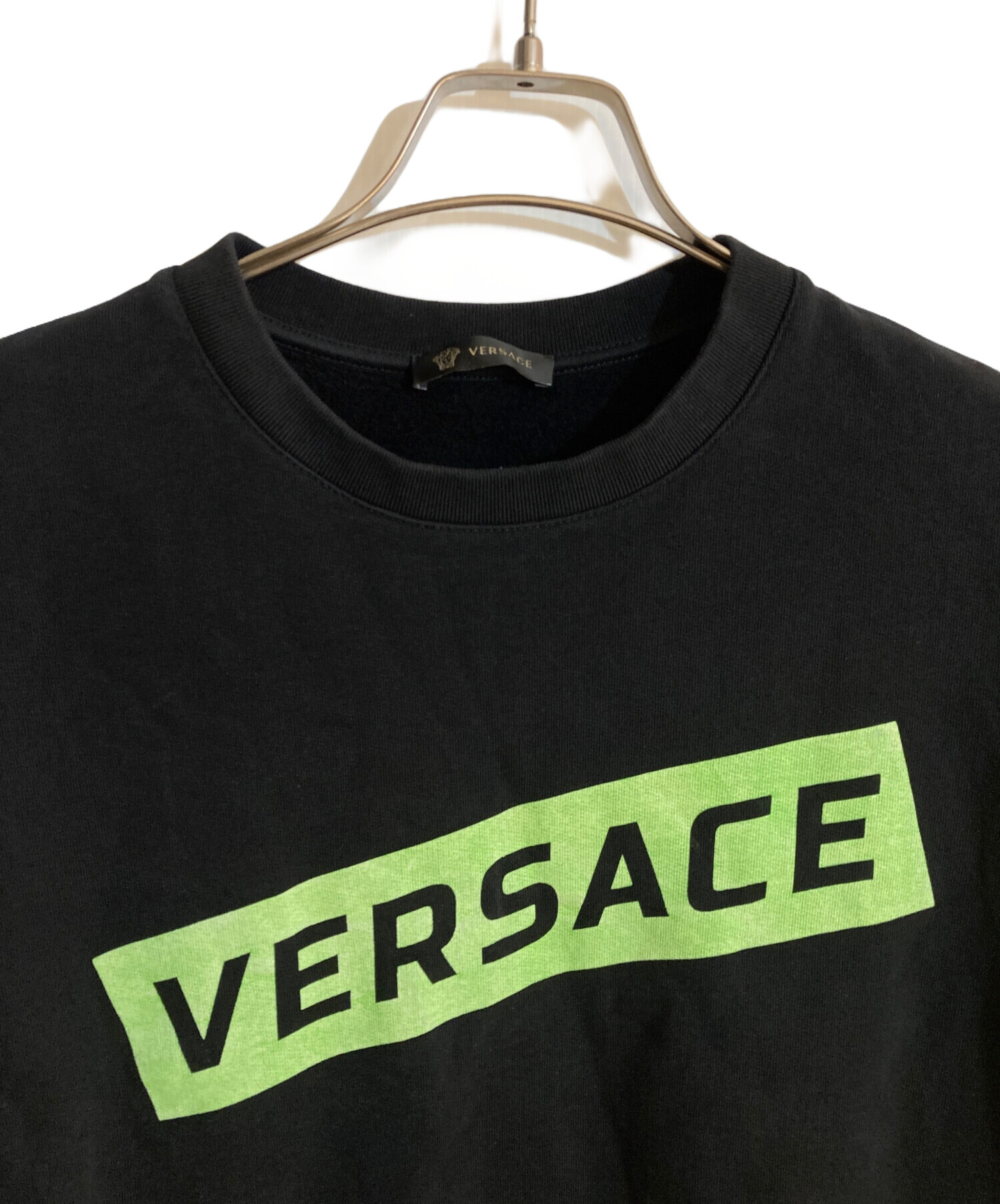 中古・古着通販】VERSACE (ヴェルサーチェ) ロゴプリントスウェット