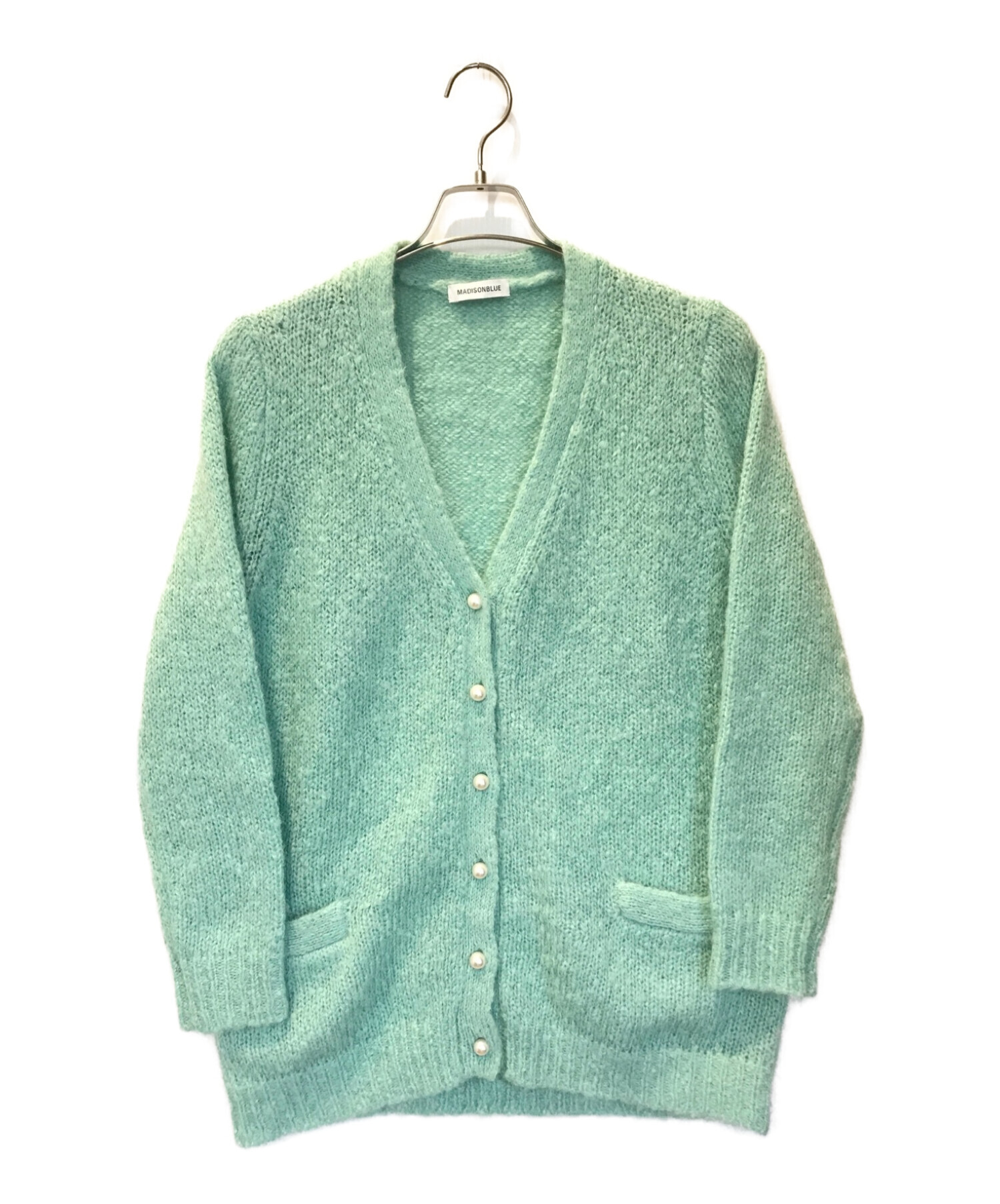 中古・古着通販】MADISON BLUE (マディソンブルー) モヘアカーディガン