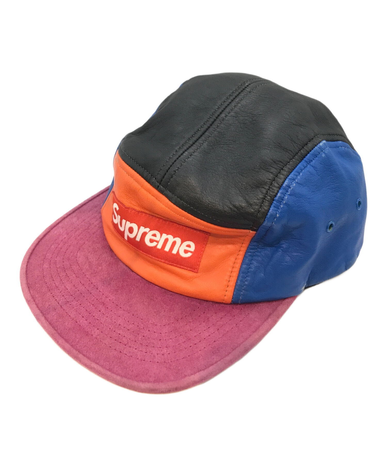 中古・古着通販】Supreme (シュプリーム) Leather Suede 5 Panel Box