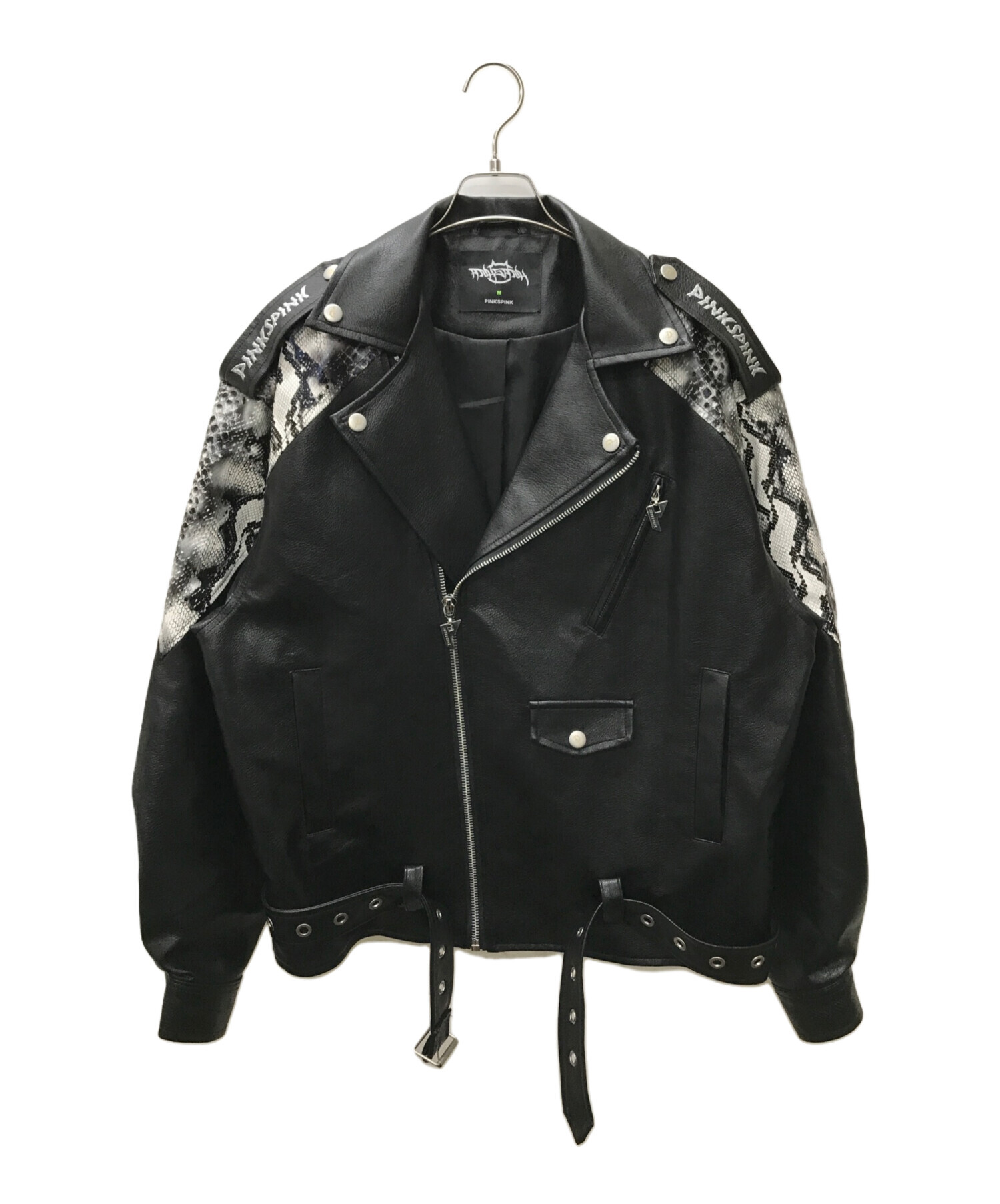 中古・古着通販】PINKSPINK (ピンクスピンク) パイソン柄PUレザー