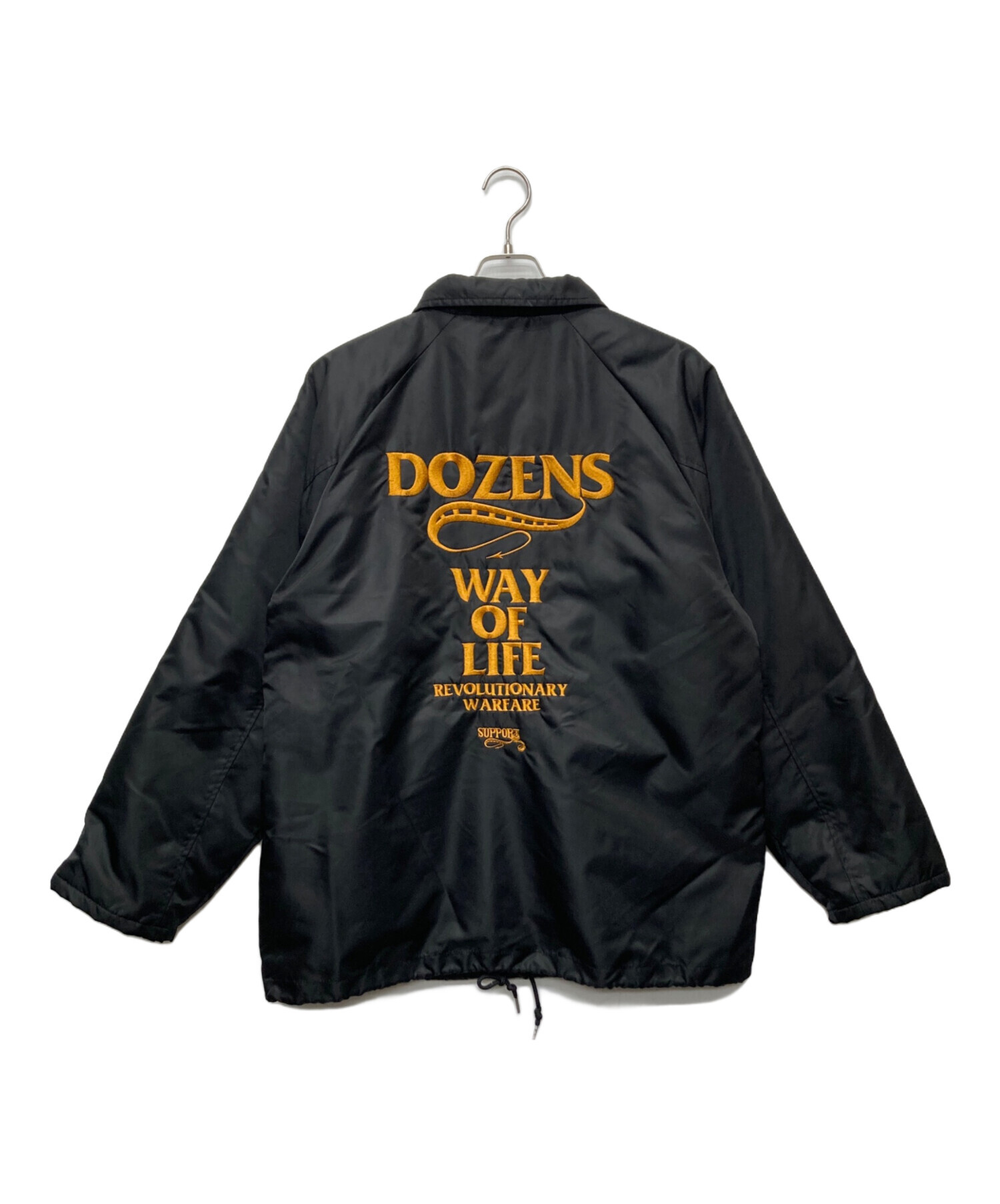 中古・古着通販】RATS (ラッツ) ボアコーチジャケット ブラック サイズ