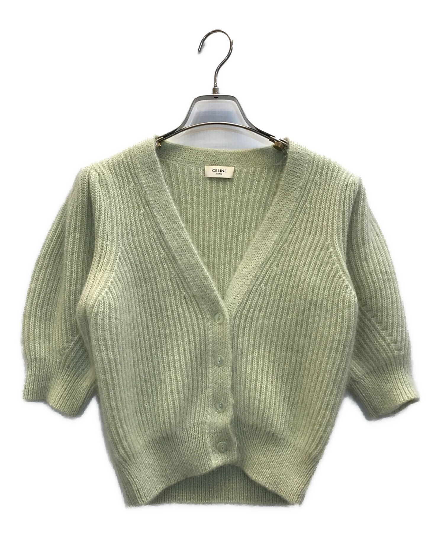 中古・古着通販】CELINE (セリーヌ) モヘア ショートスリーブニット