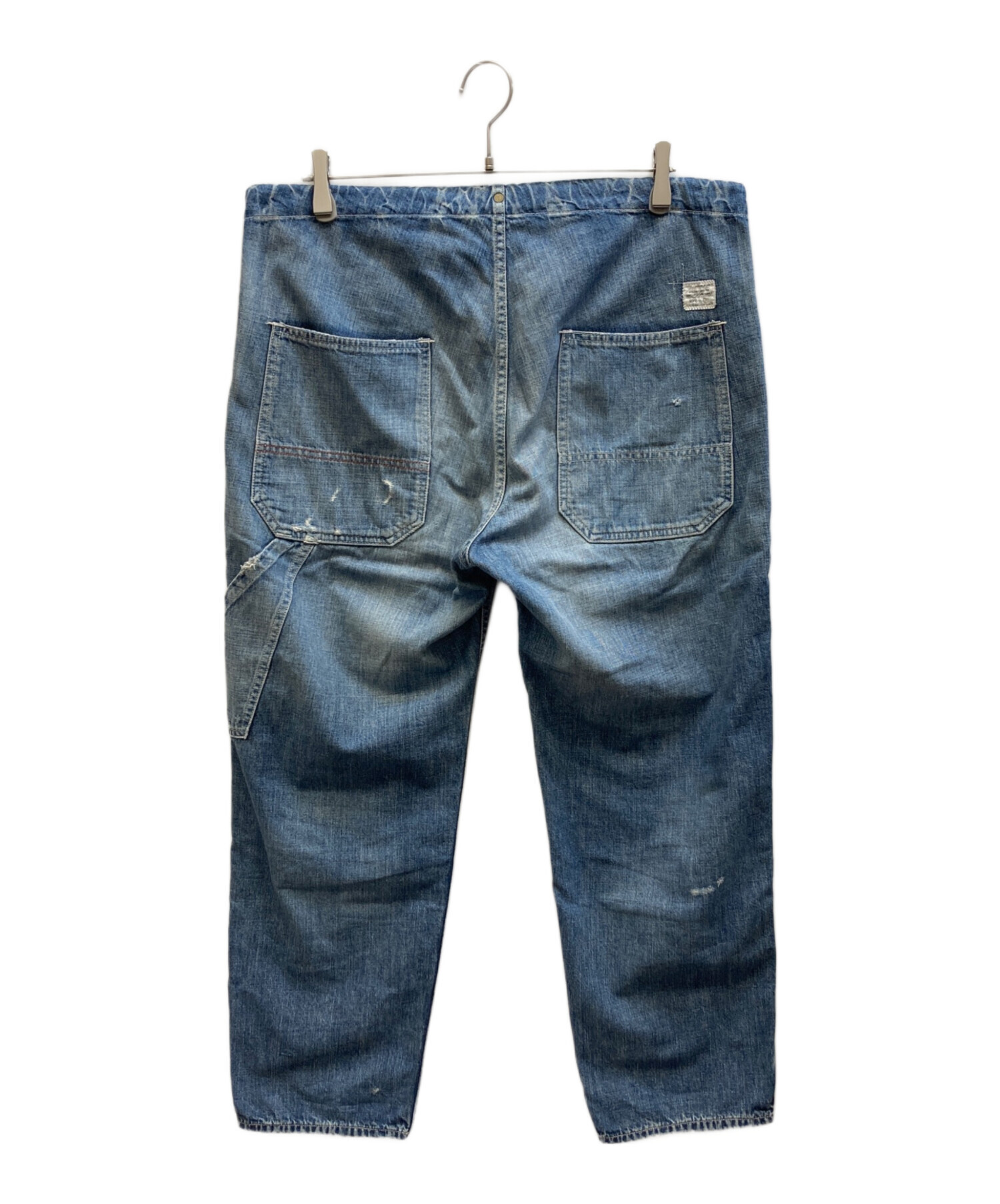 中古・古着通販】anachronorm (アナクロノーム) Damaged Denim W-Knee