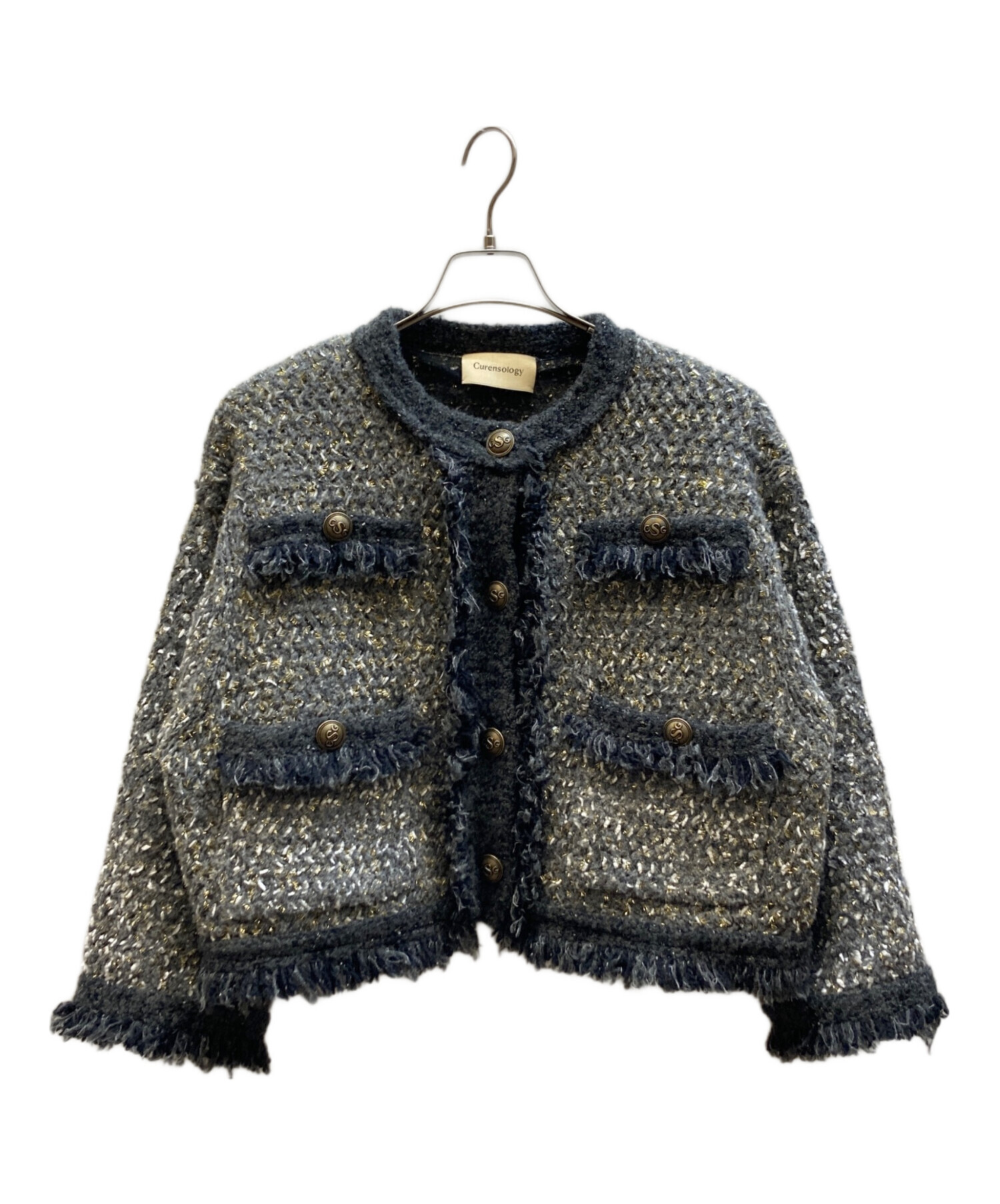 中古・古着通販】Curensology (カレンソロジー) ニットツイード