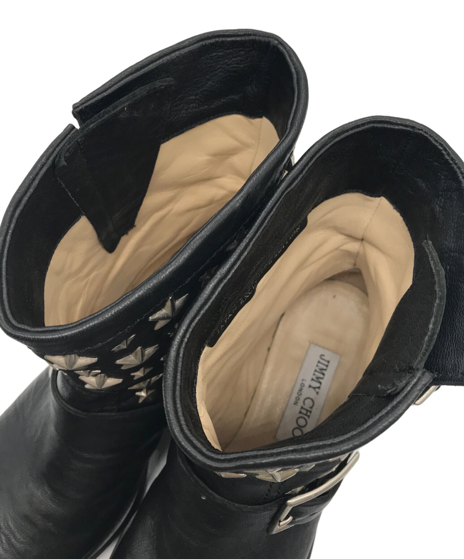 中古・古着通販】JIMMY CHOO (ジミーチュウ) スタースタッズエンジニア