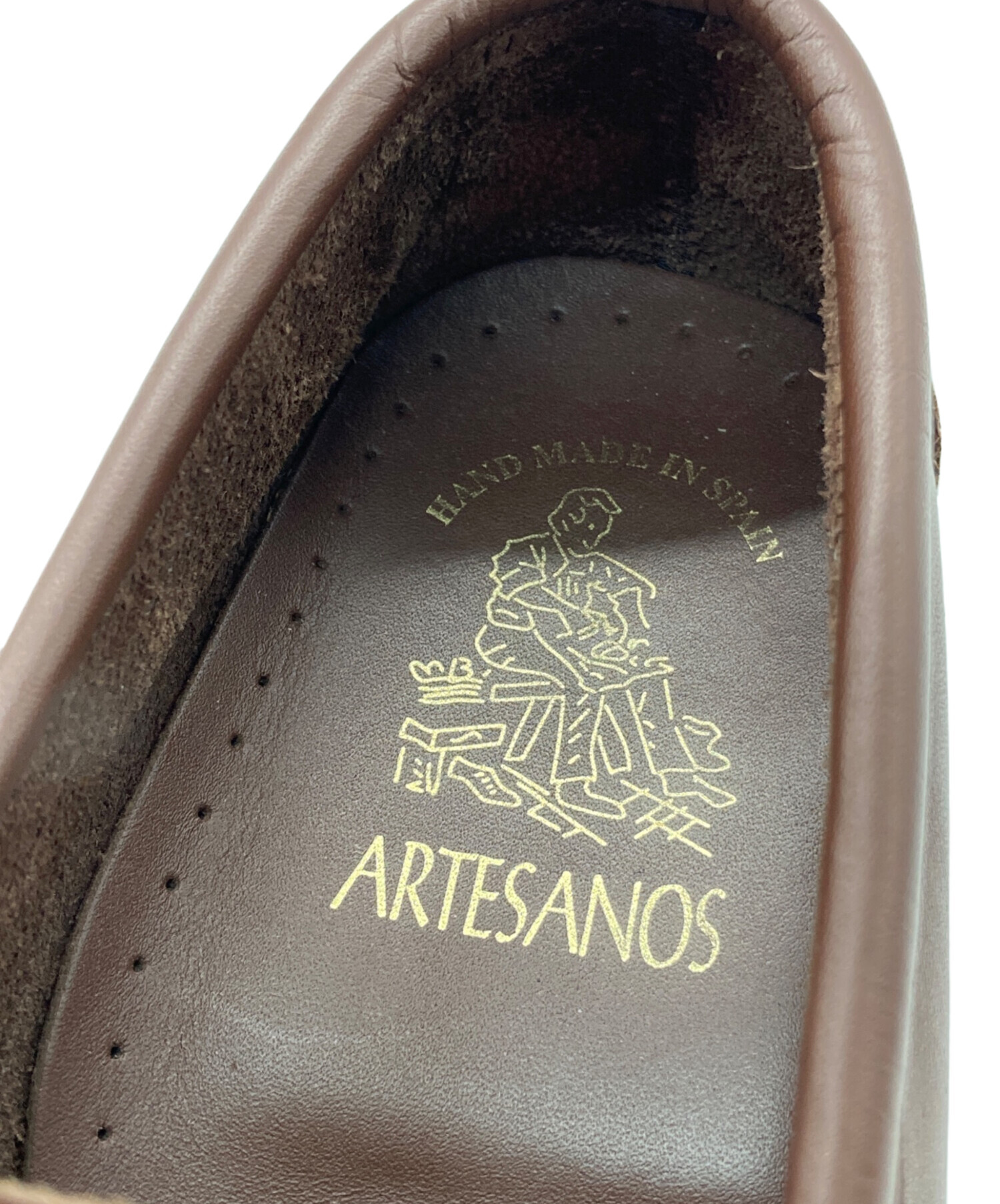中古・古着通販】ARTESANOS (アルテサノス) ビットローファー ブラウン