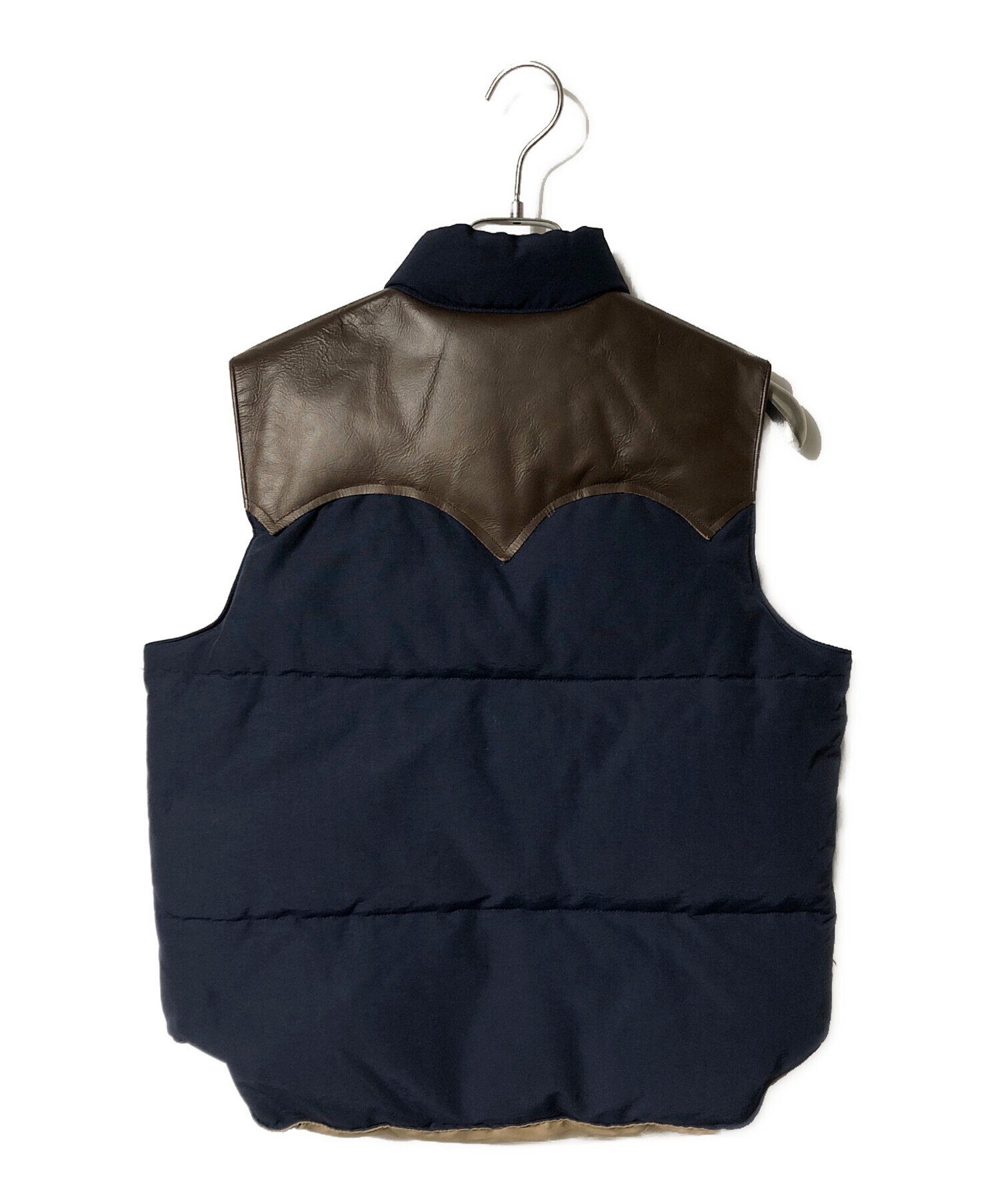 中古・古着通販】SUGAR CANE (シュガーケーン) レザーヨーク・ダウン