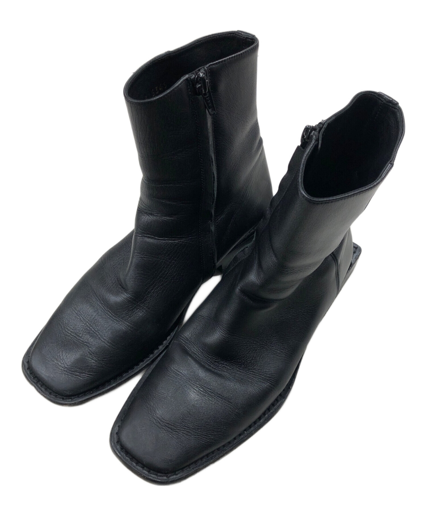 中古・古着通販】BALENCIAGA (バレンシアガ) レザーサイドジップ