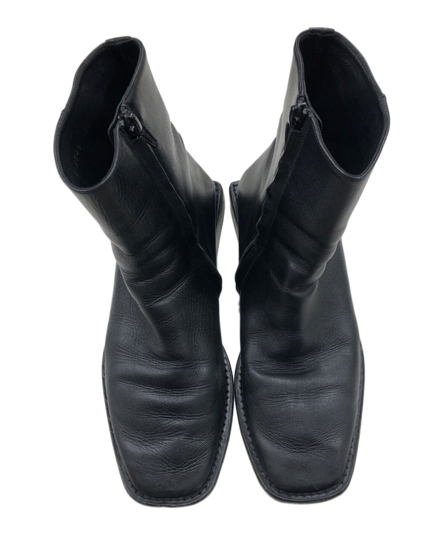 中古・古着通販】BALENCIAGA (バレンシアガ) レザーサイドジップ