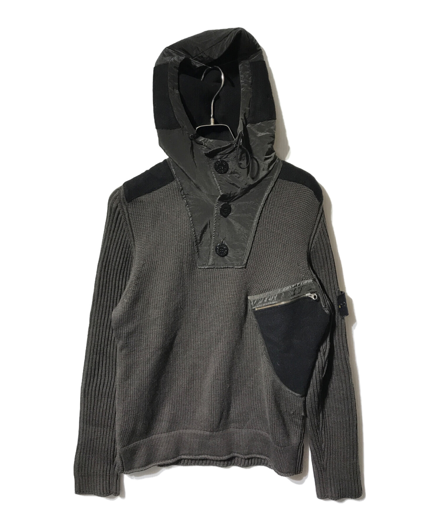 中古・古着通販】STONE ISLAND (ストーンアイランド) 切替ニット