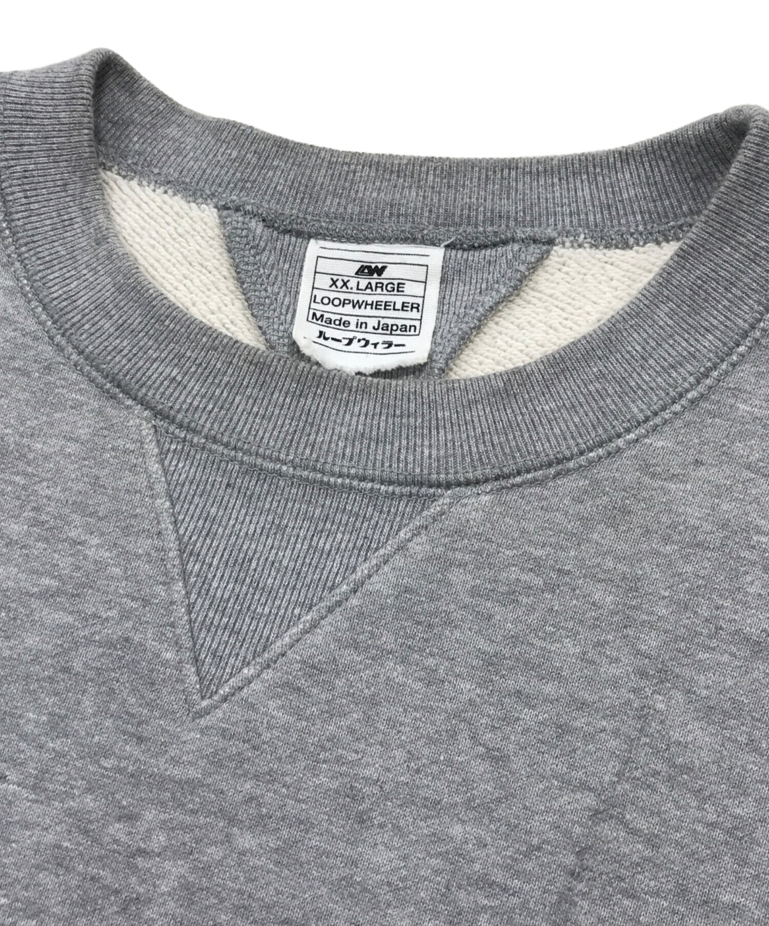 中古・古着通販】LOOPWHEELER (ループウィラー) クルーネック