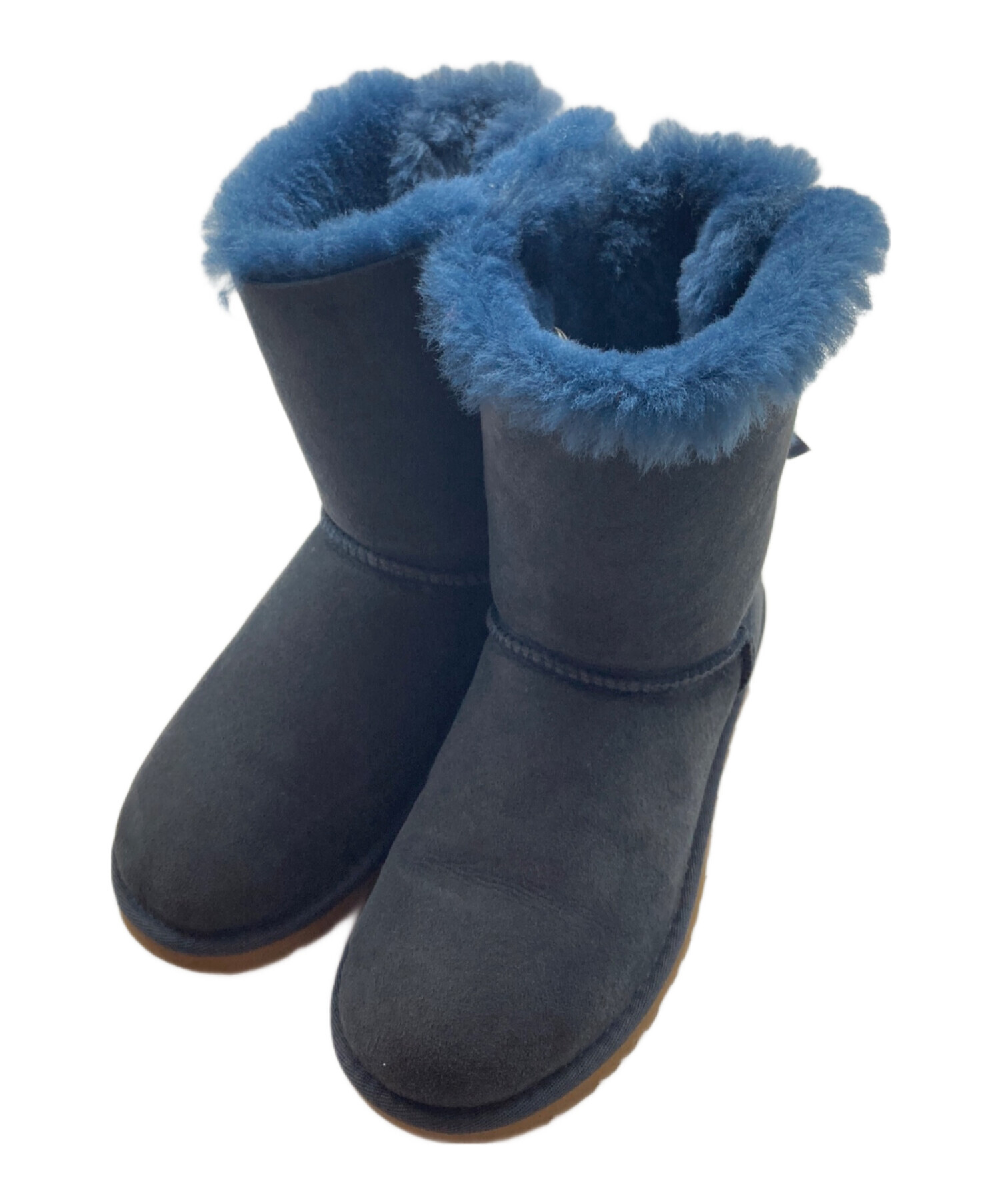 中古・古着通販】UGG (アグ) ムートンブーツ ネイビー サイズ:23